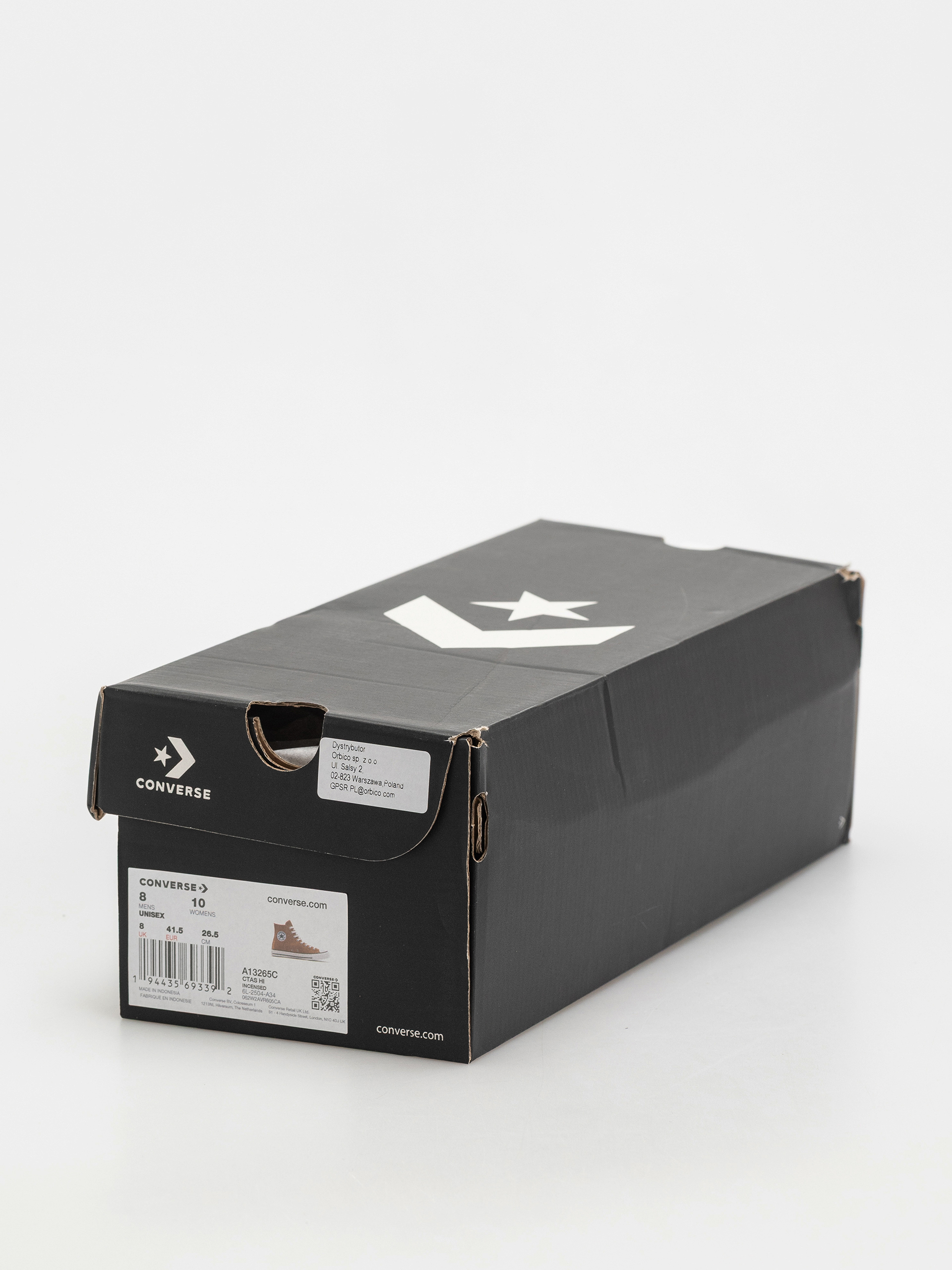 Teniși Converse Chuck Taylor All Star Hi (dark brown/beige)