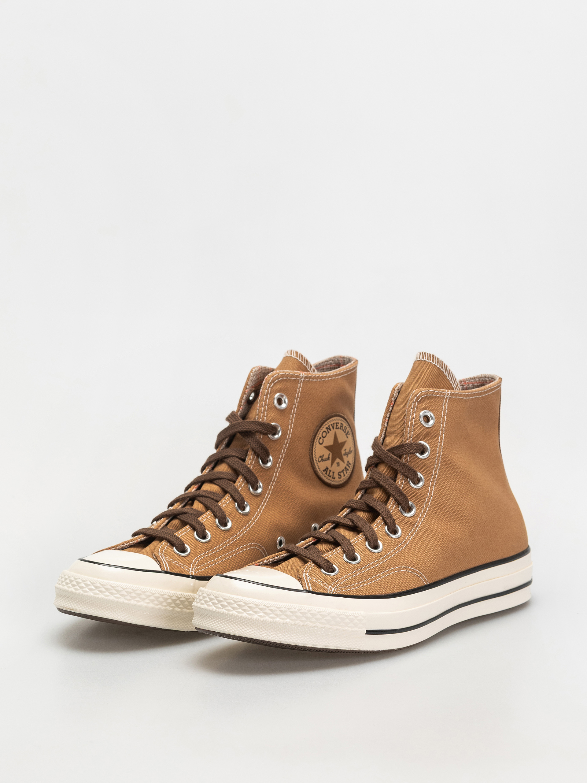 Teniși Converse Chuck 70 Hi (dark brown/beige)