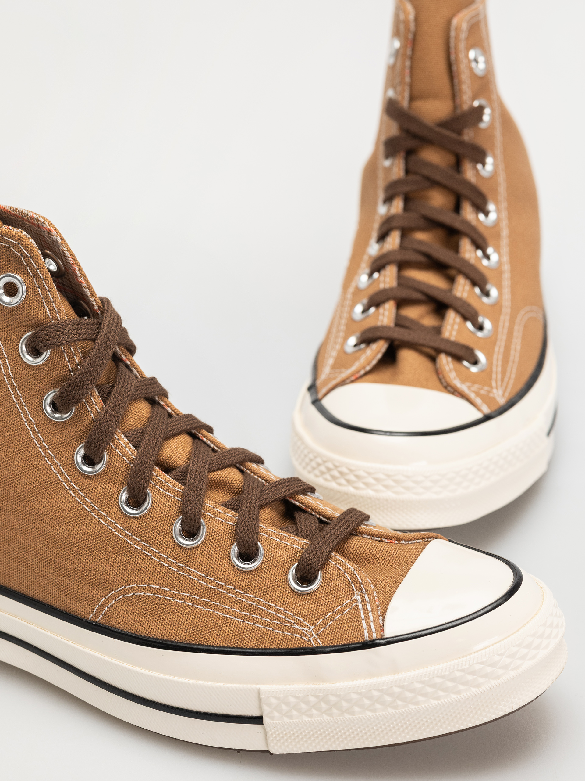 Teniși Converse Chuck 70 Hi (dark brown/beige)