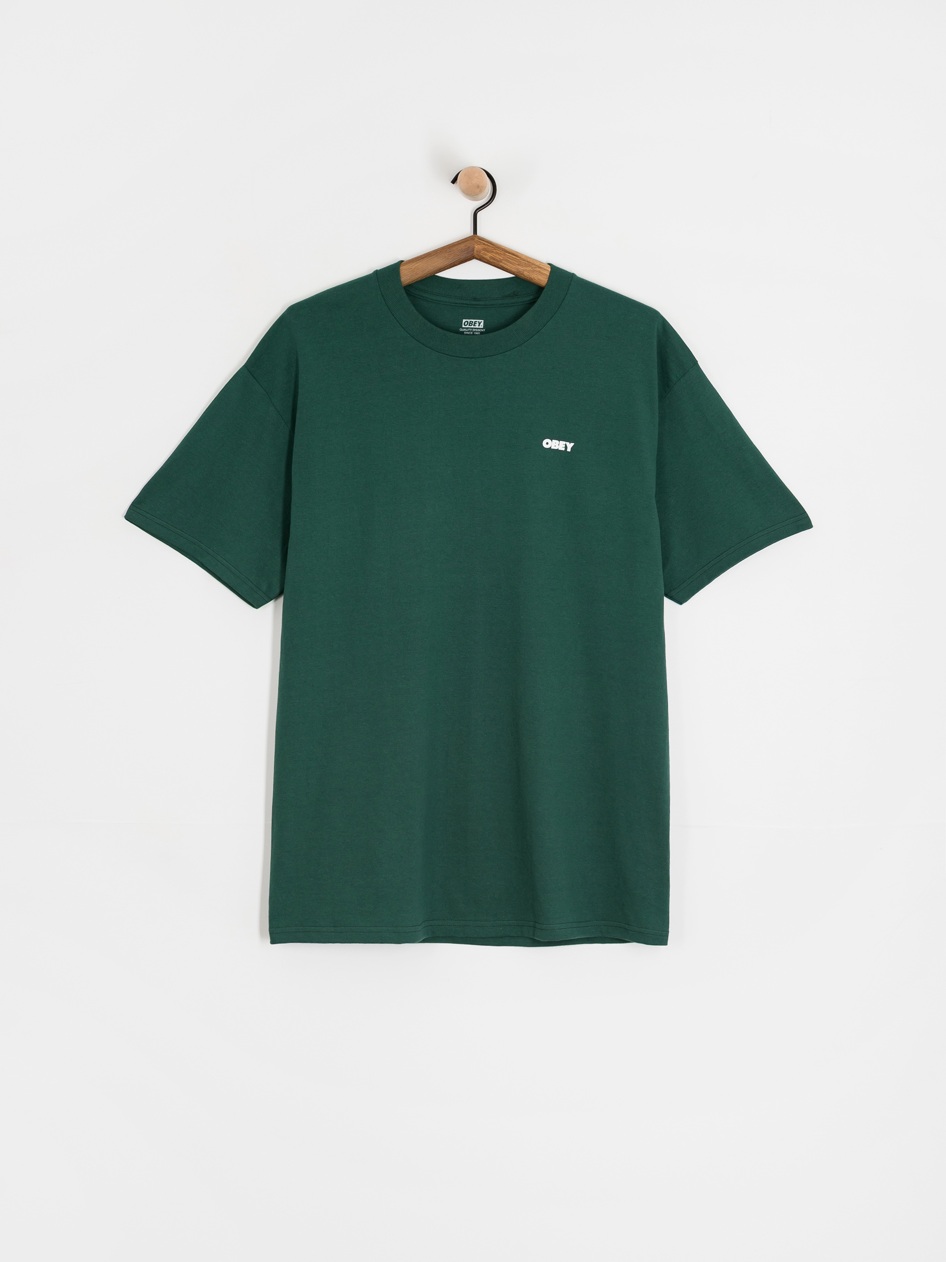 Tricou OBEY Obey Quarter Icon (rainforest)