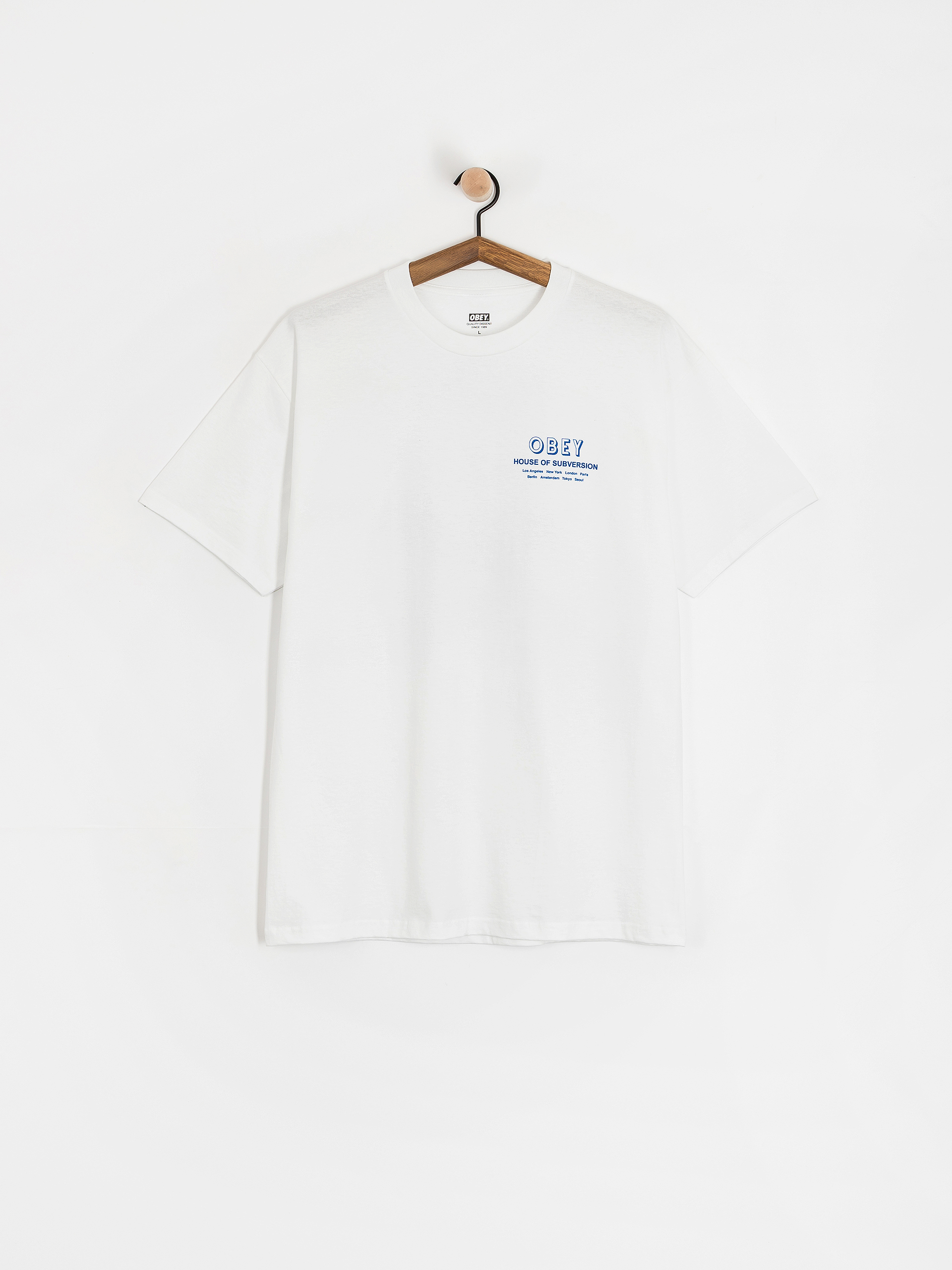 Tricou OBEY Obey House Of Subversion (white)