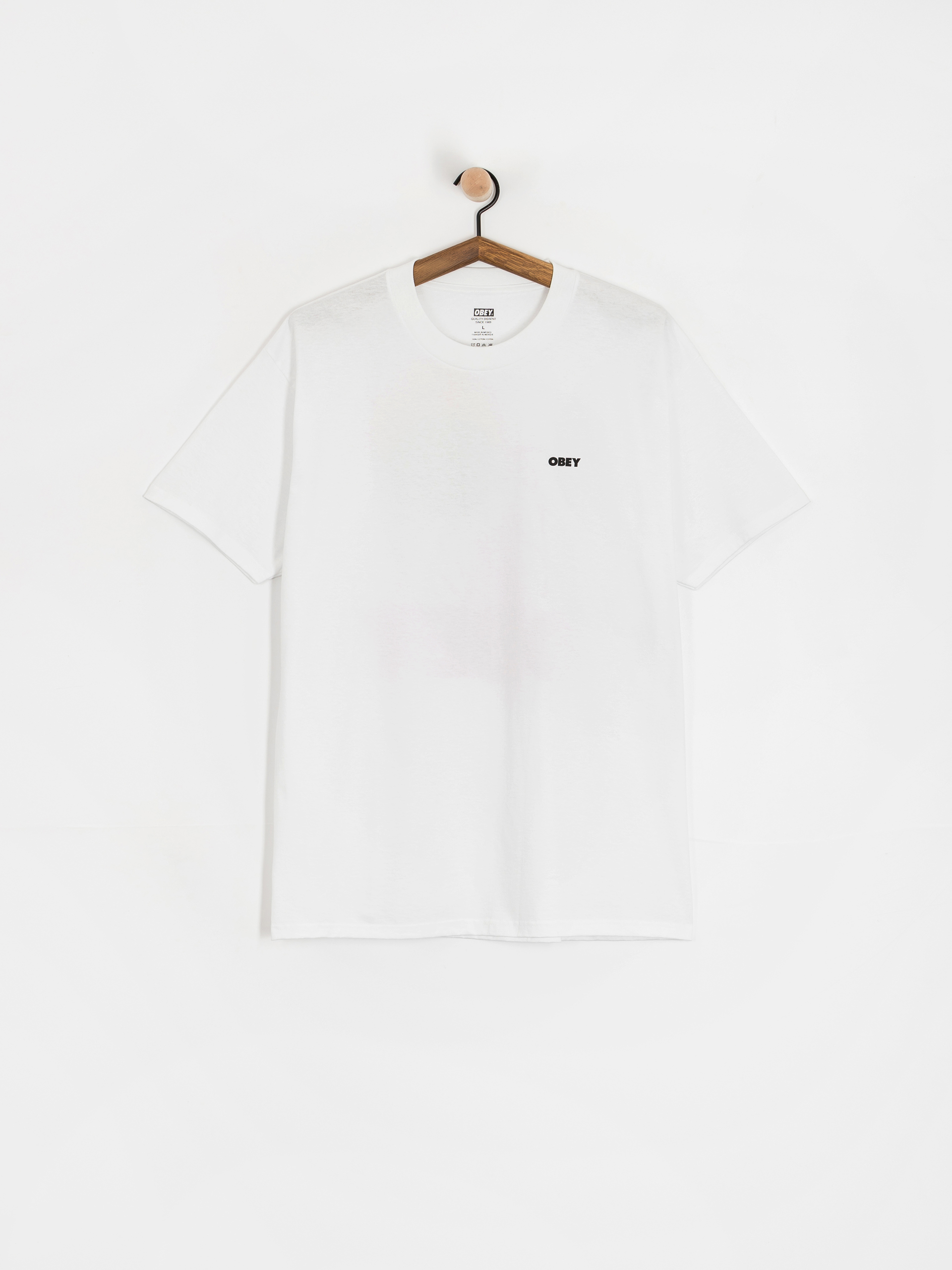 Tricou OBEY Obey World In Flames (white)