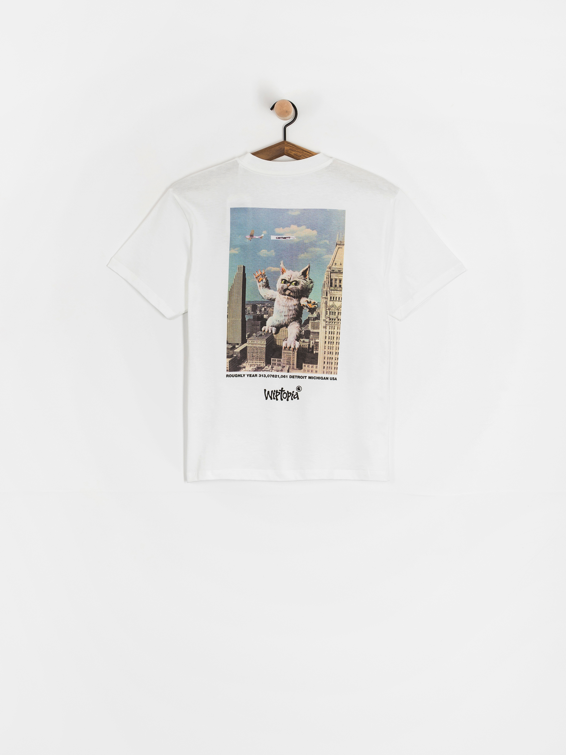Tricou Carhartt WIP Wiptopia Wmn (white)