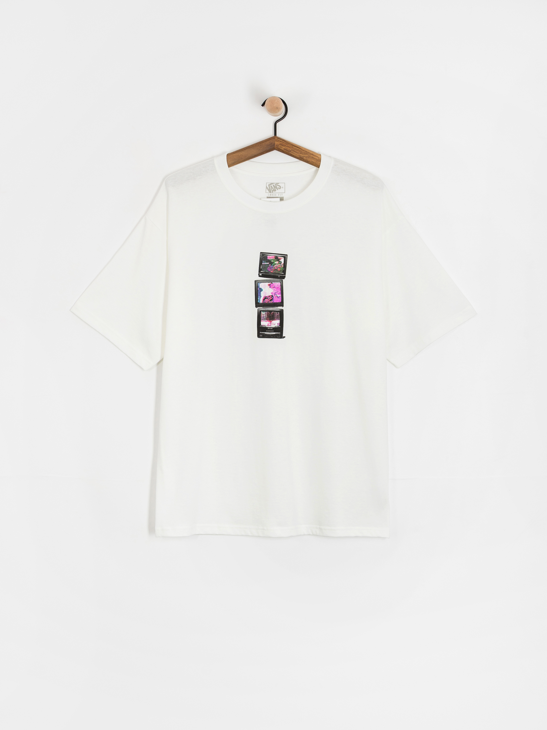 Tricou Vans Vee Tv (white)