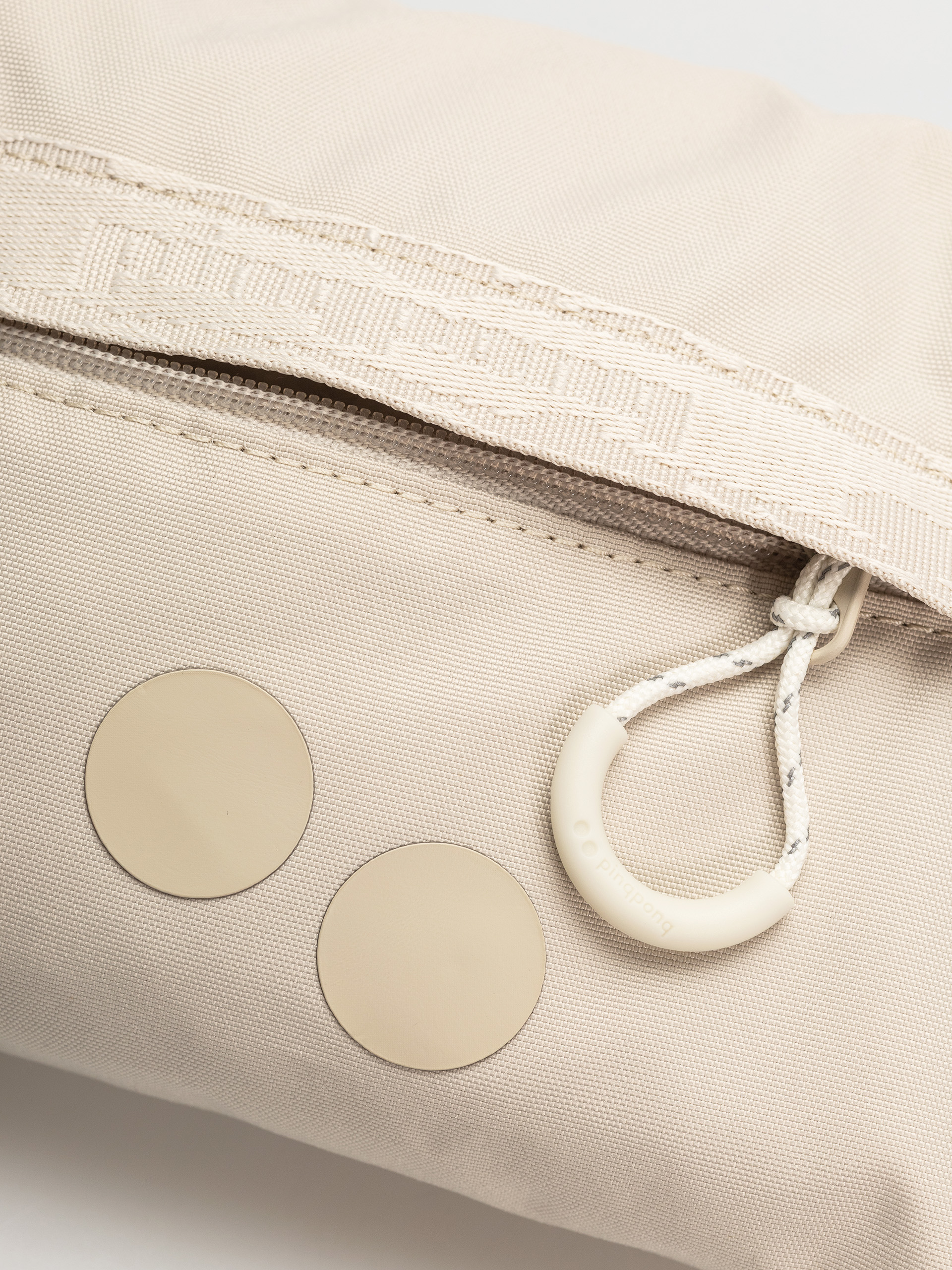 Borsetă de brâu PinqPonq Brik (cliff beige)