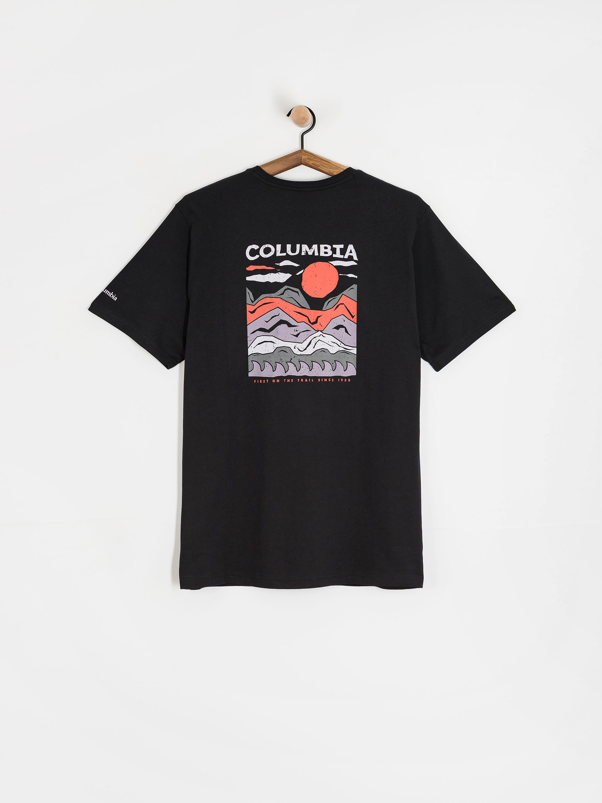 Tricou Columbia Explorers Canyon (black/peaks and waves)