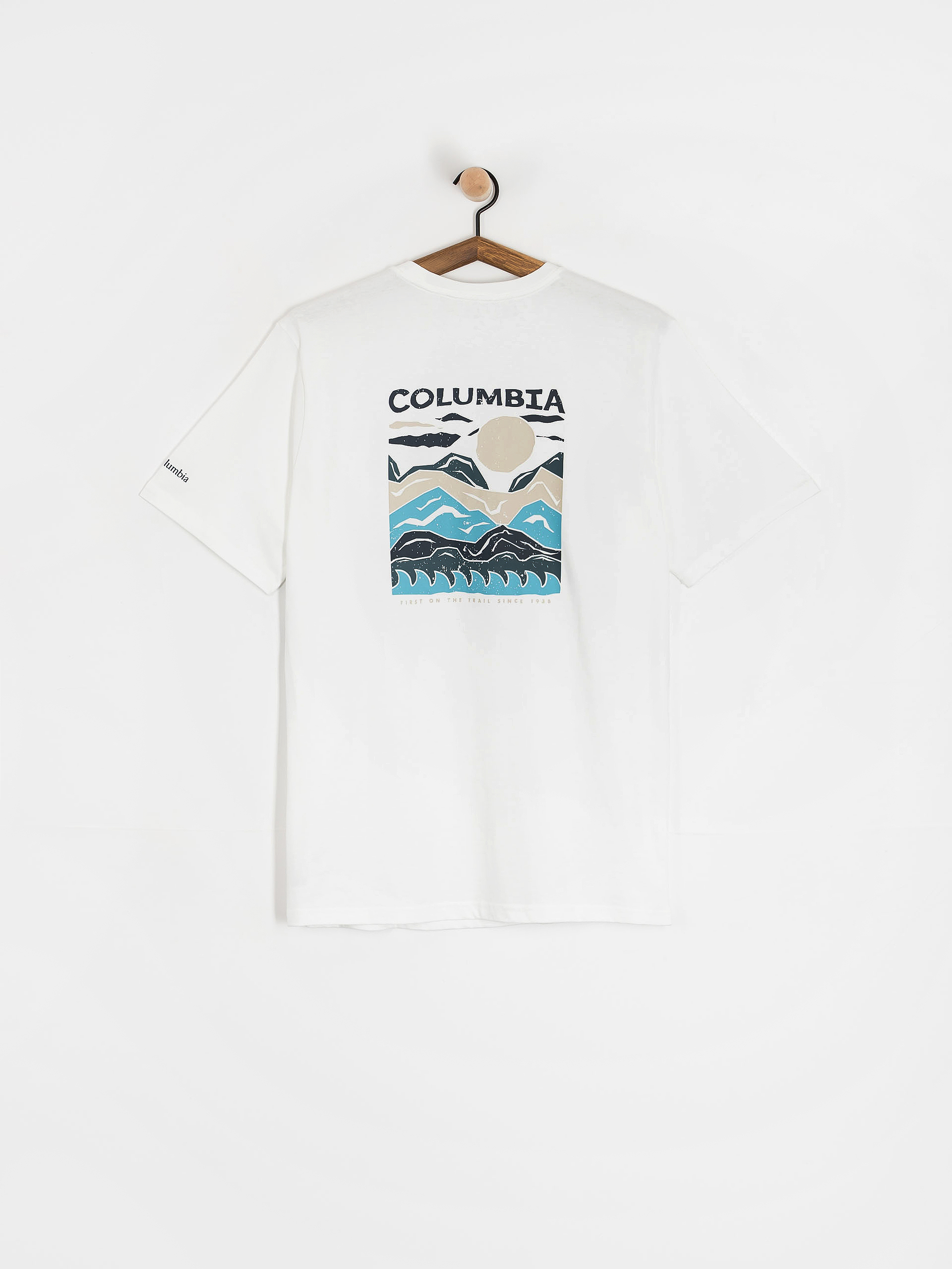 Tricou Columbia Explorers Canyon (white/peaks and waves)