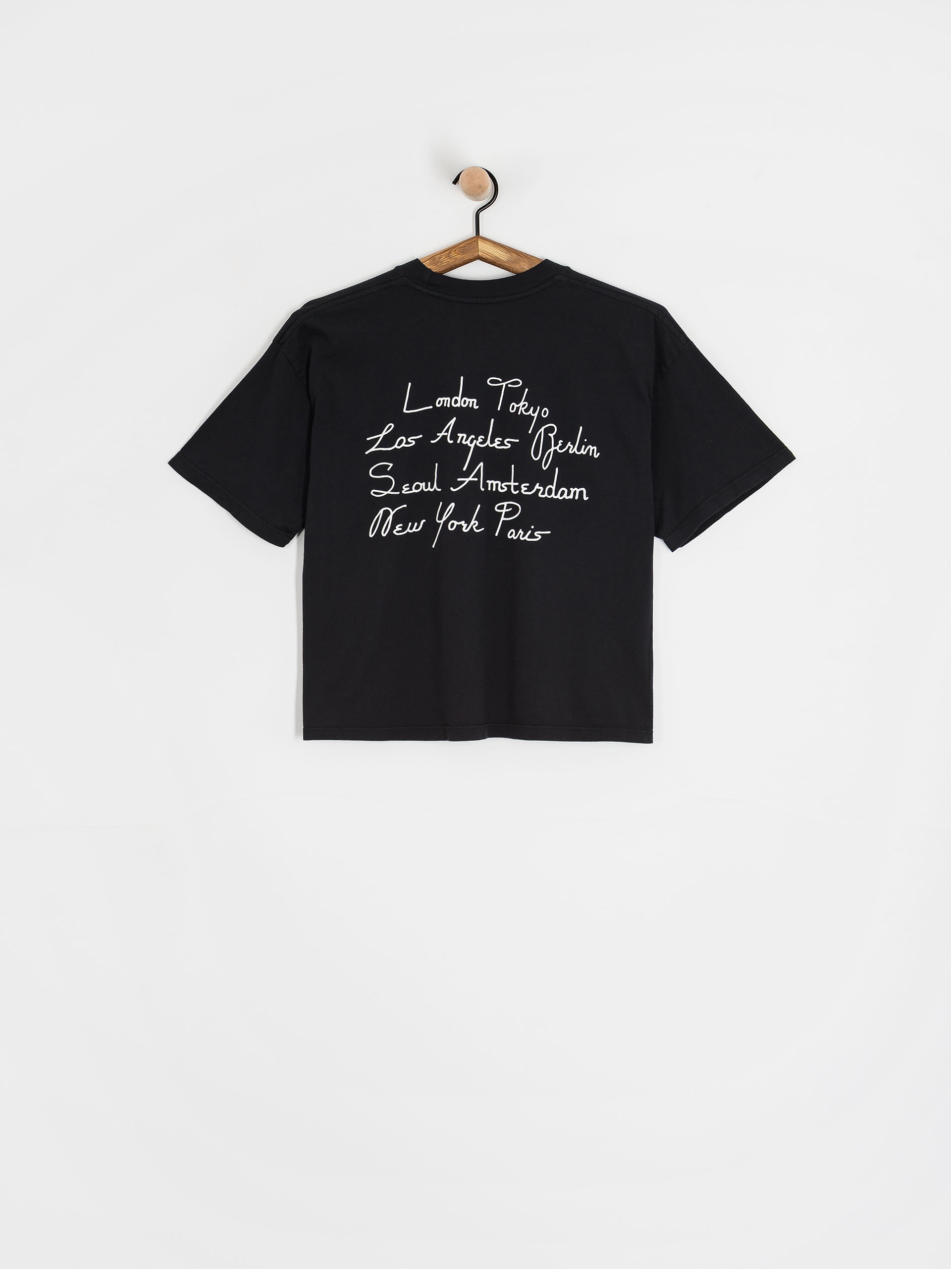 Tricou OBEY Obey Scripty Cities Wmn (digital black)