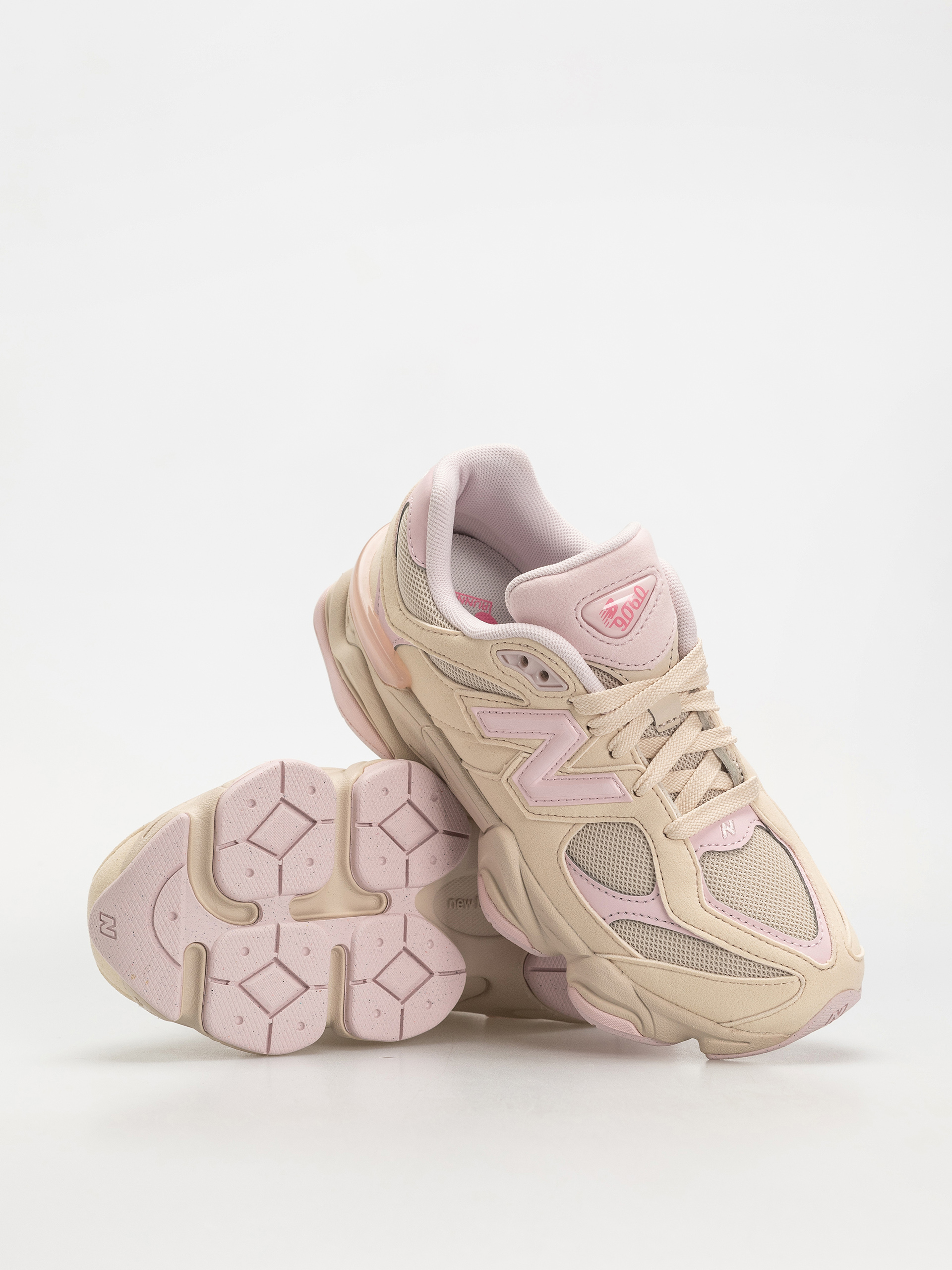 Pantofi New Balance 9060 JR - bej (bisque)