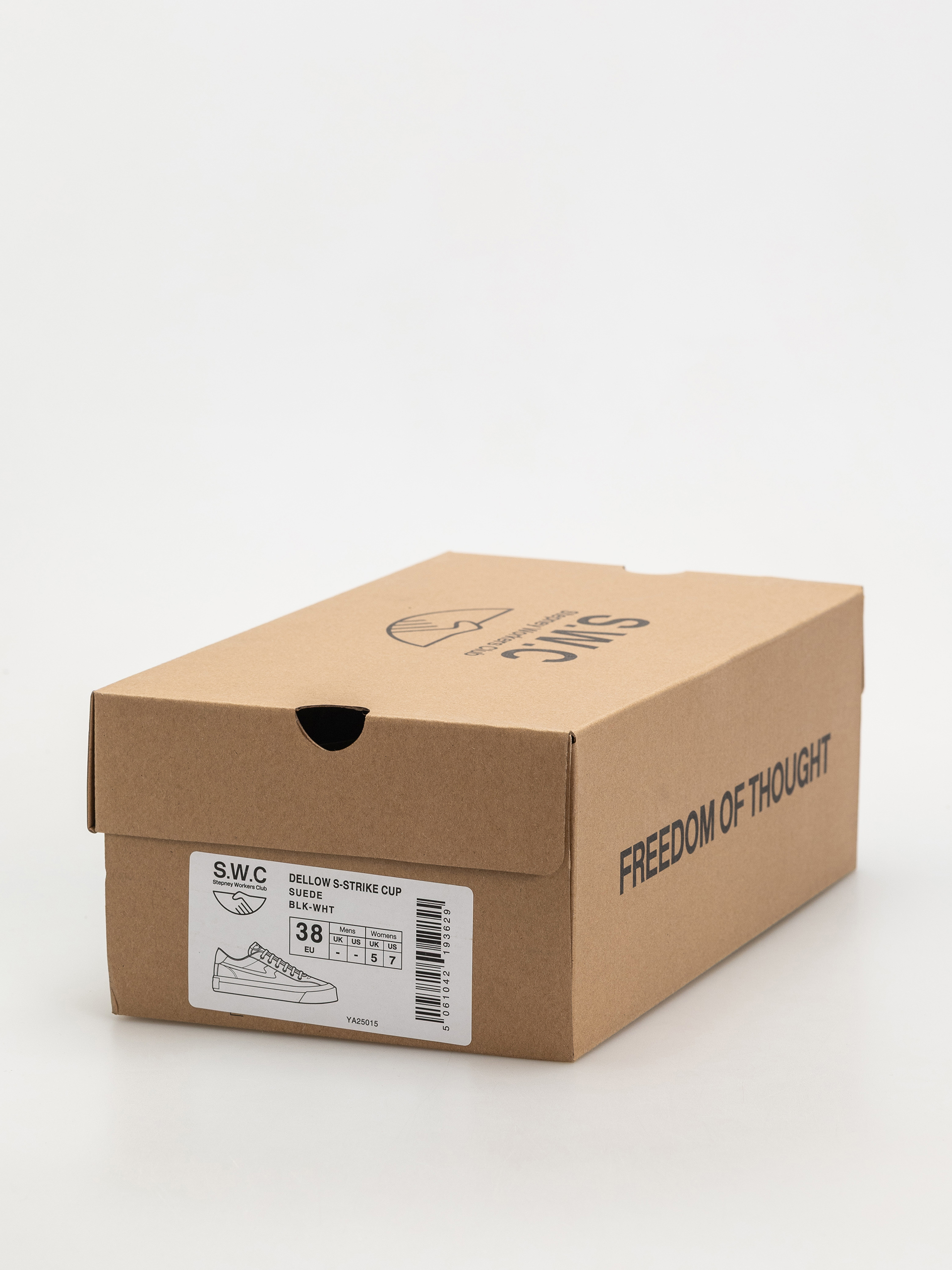 Pantofi Stepney Workers Club Dellow S-Strike (suede black/white)