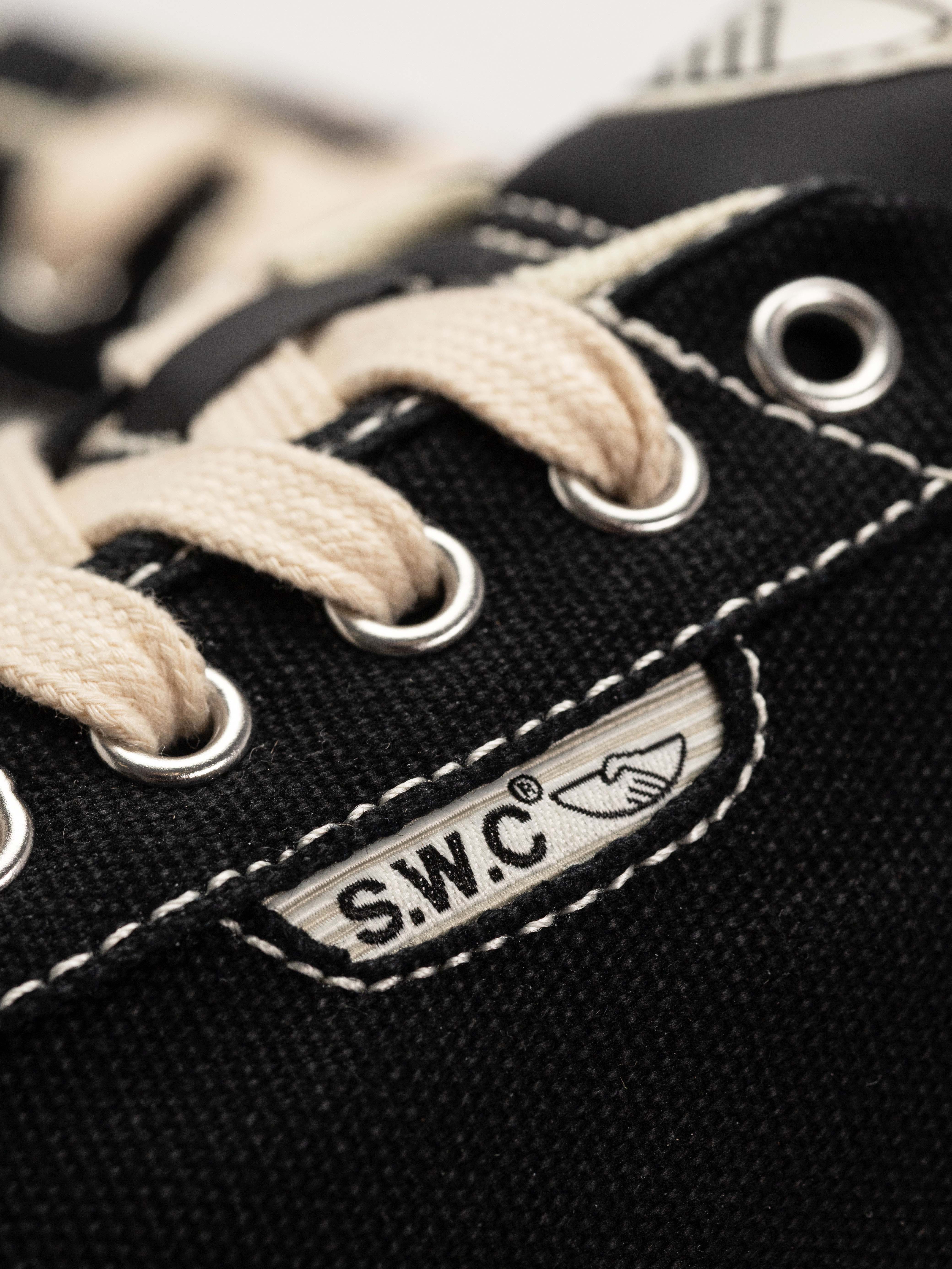 Pantofi Stepney Workers Club Dellow 02 (canvas black)