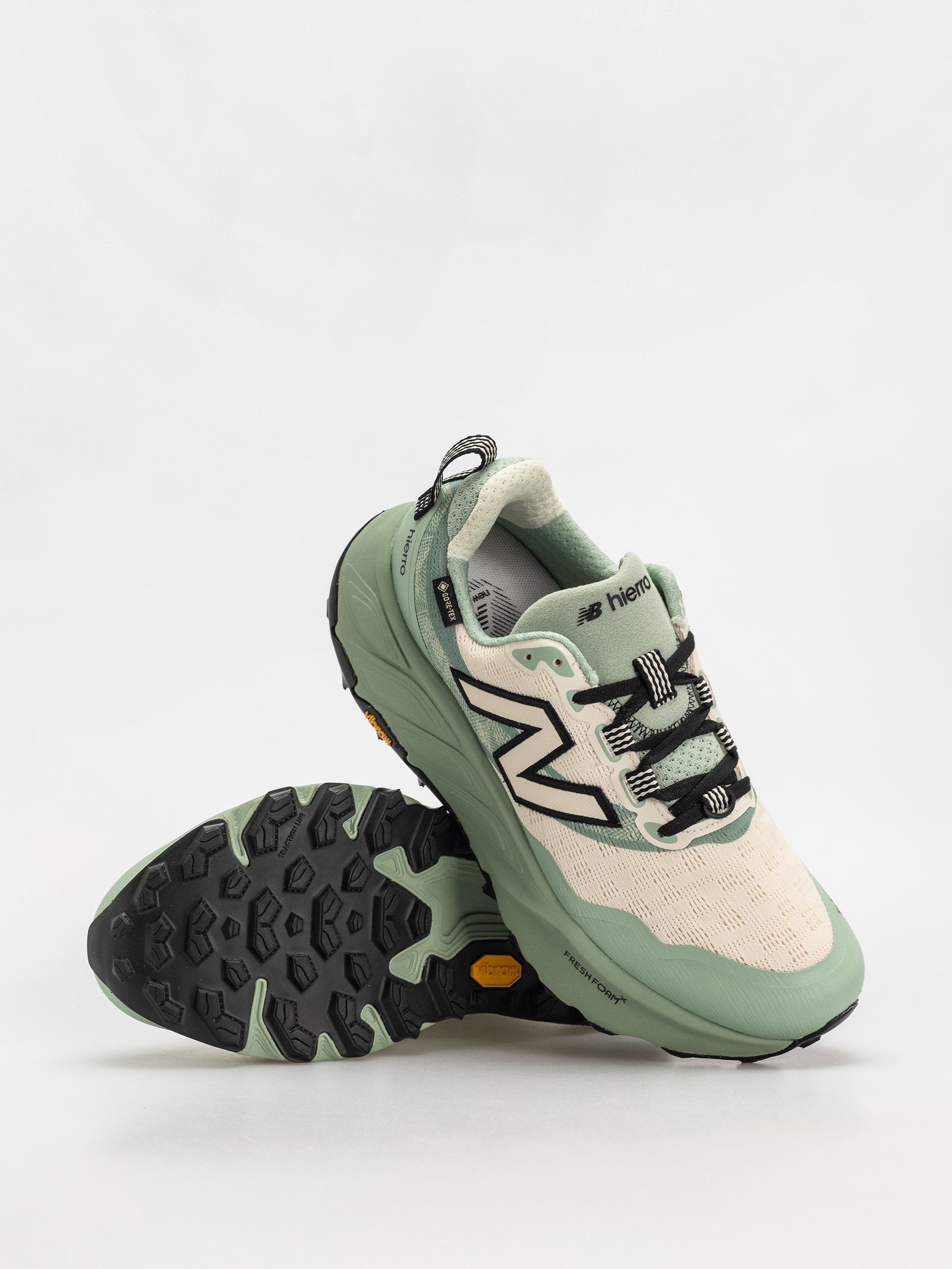 Pantofi New Balance Fresh Foam X Hierro V9 Gore-Tex - verde