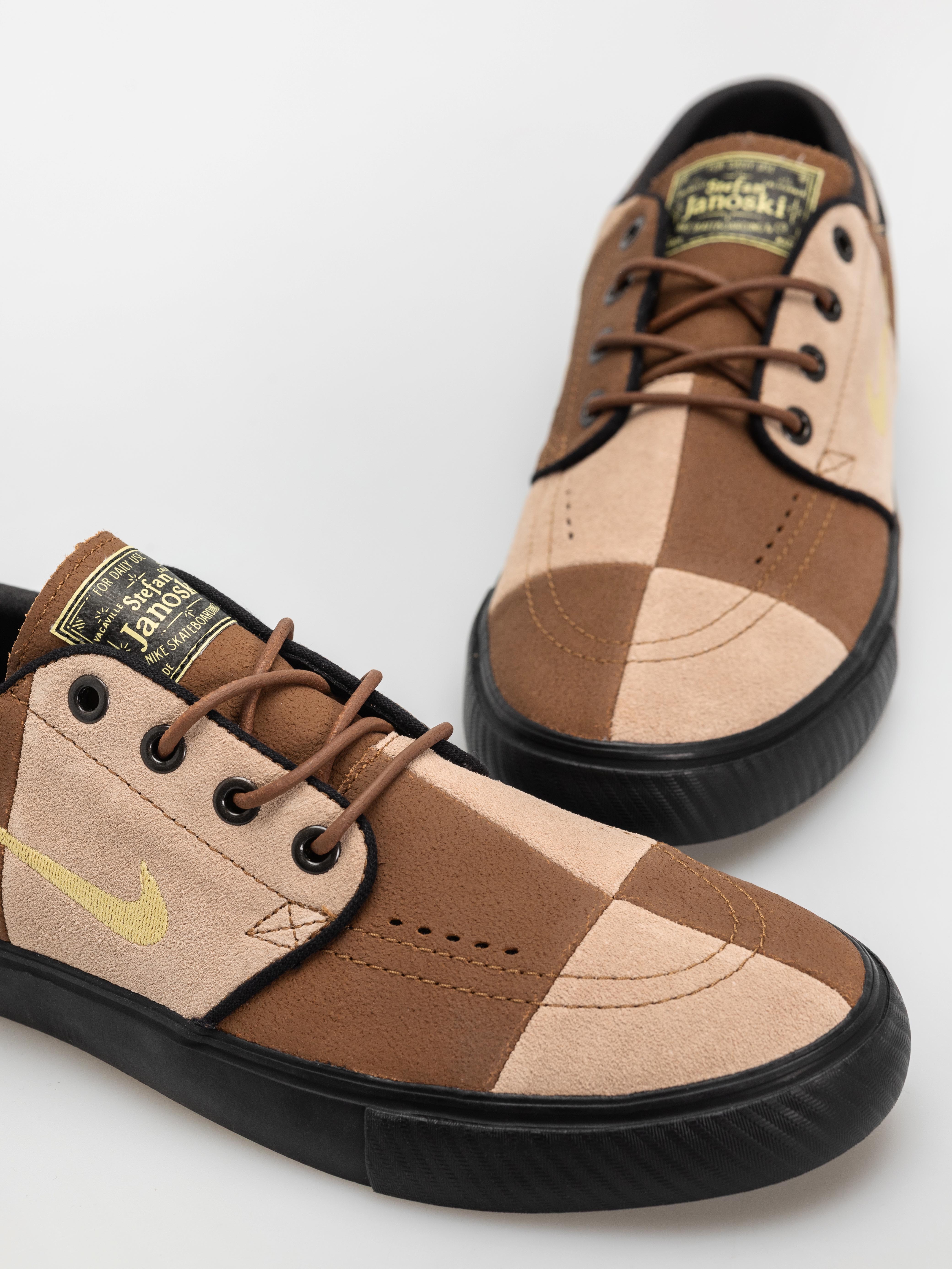 Pantofi Nike SB Zoom Janoski Og+ Prm (lt british tan/saturn gold hemp black)