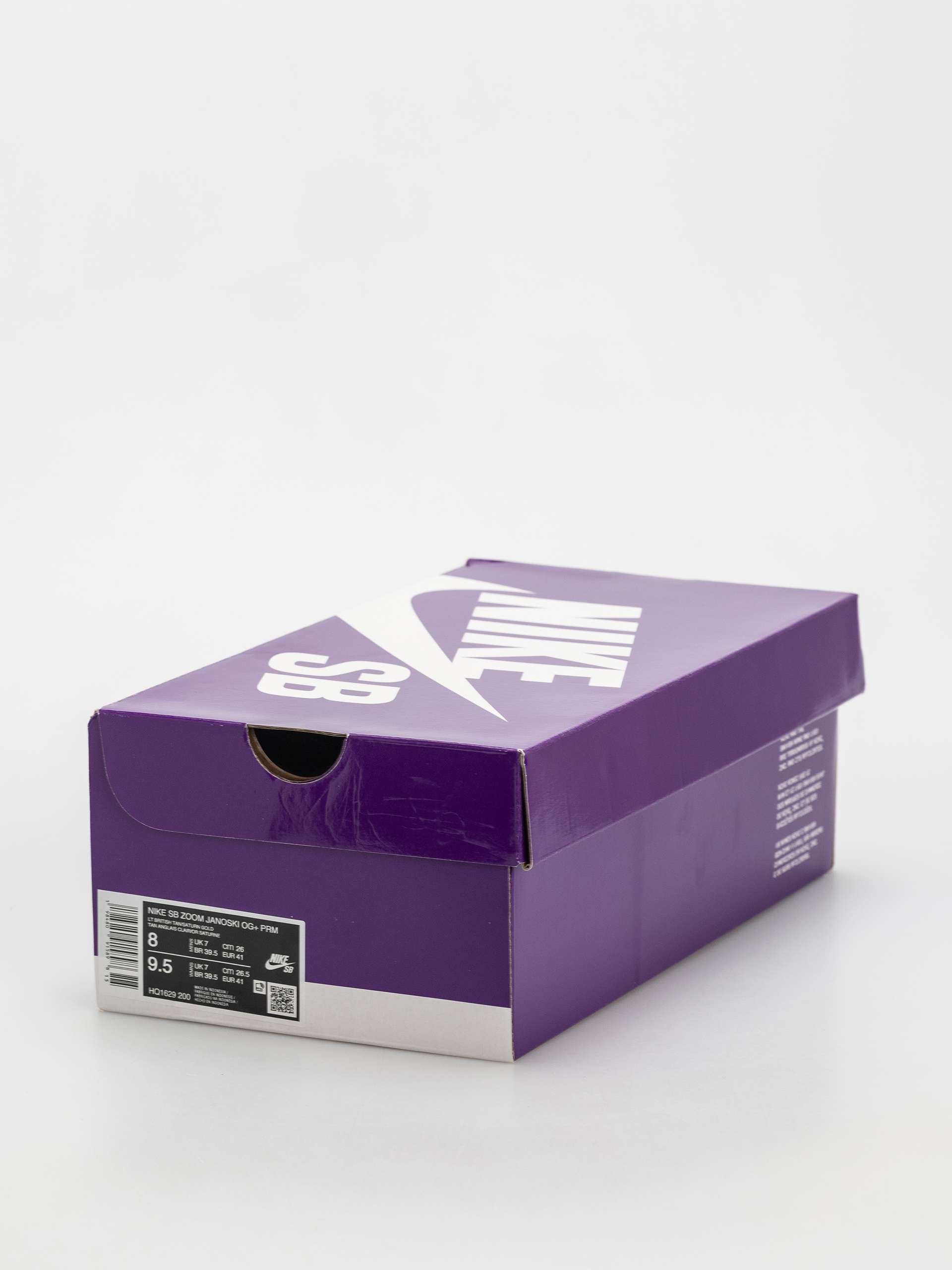 Pantofi Nike SB Zoom Janoski Og+ Prm (lt british tan/saturn gold hemp black)