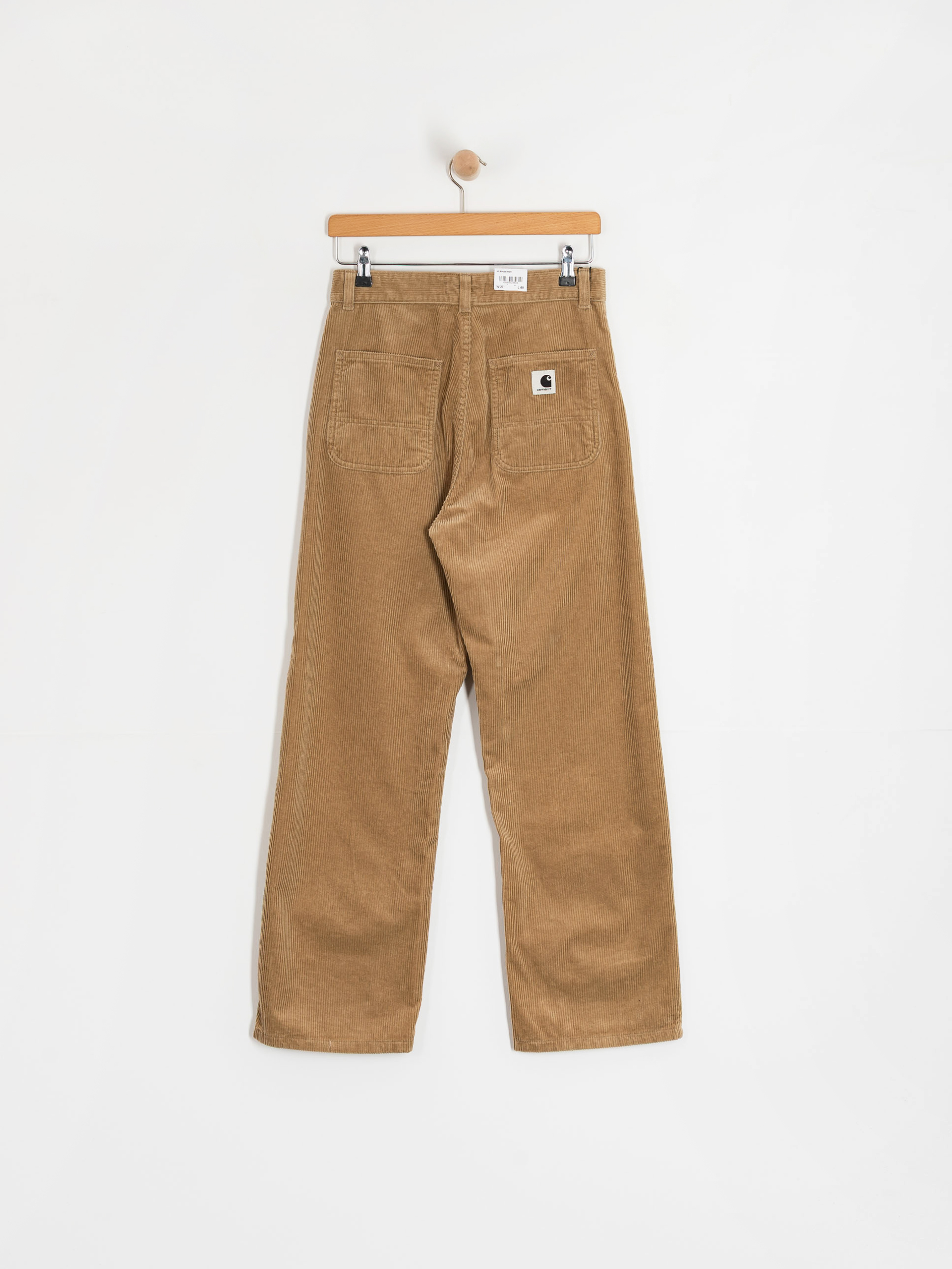 Pantaloni Carhartt WIP Simple Wmn (leather/rinsed)