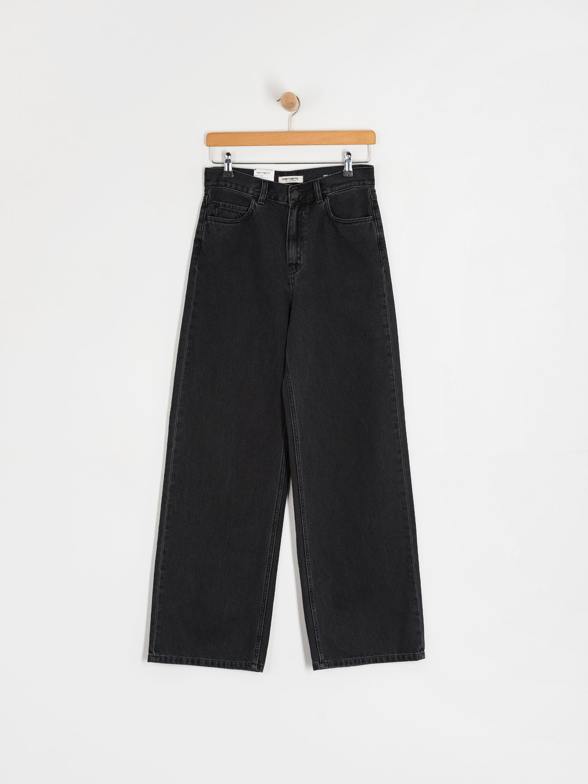 Pantaloni Carhartt WIP Jane Wmn (black/heavy stone wash)