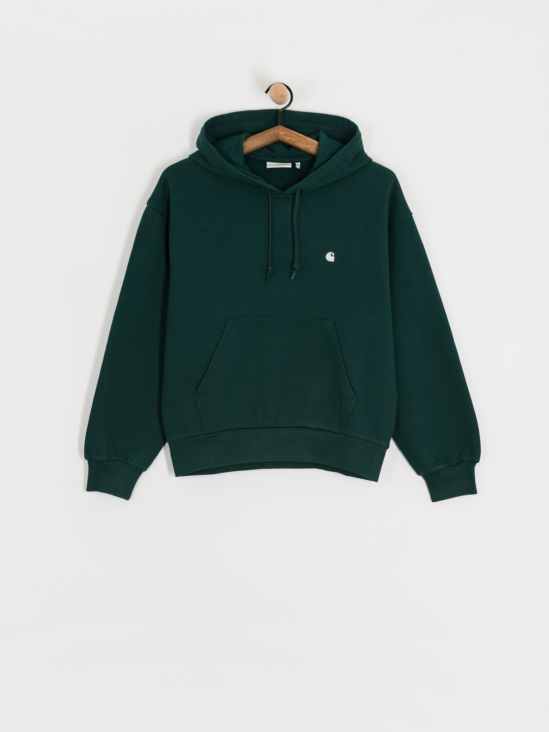Hanorac cu glugă Carhartt WIP Casey HD Wmn (dark fir/silver)