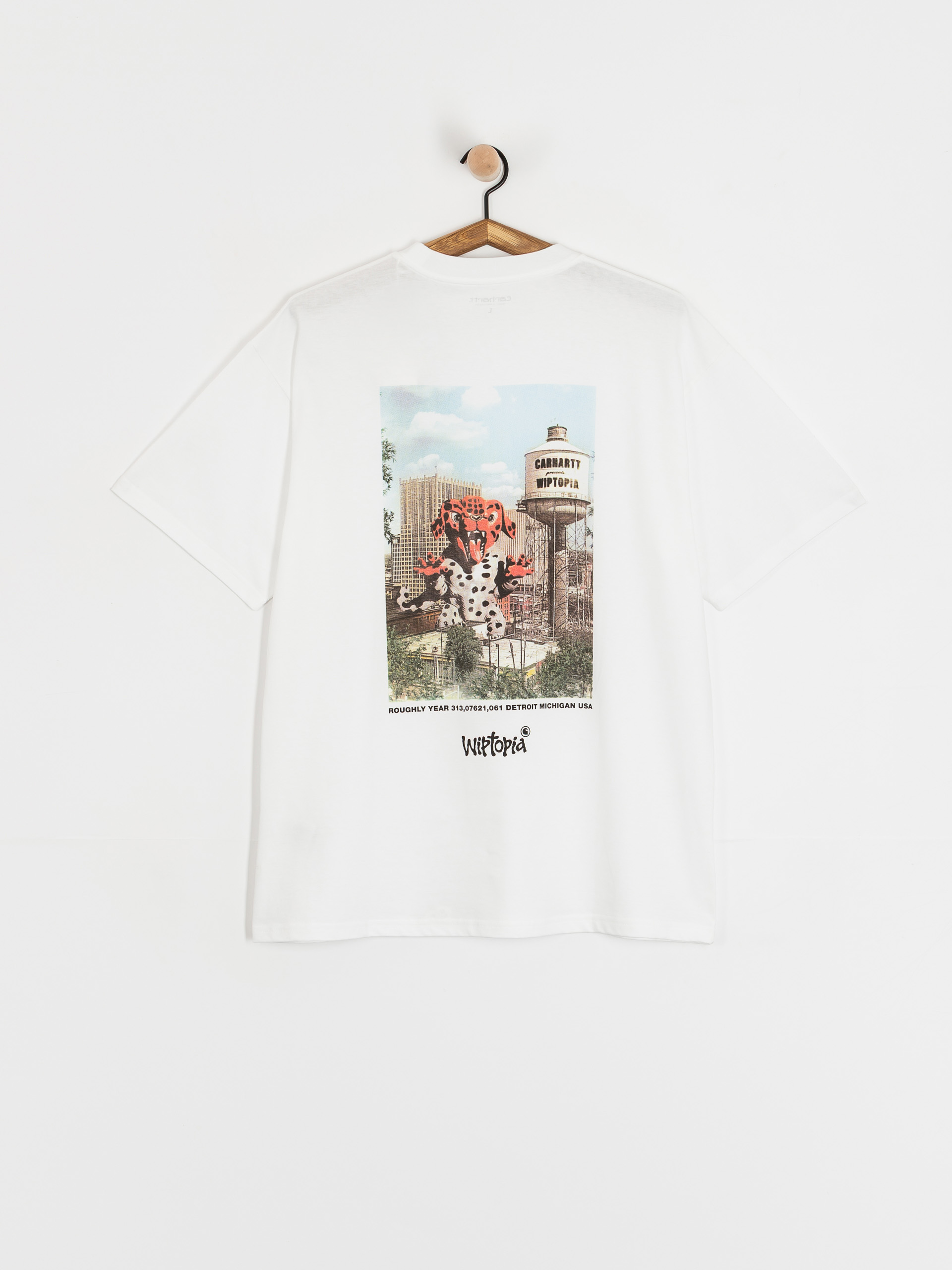 Tricou Carhartt WIP Wiptopia (white)
