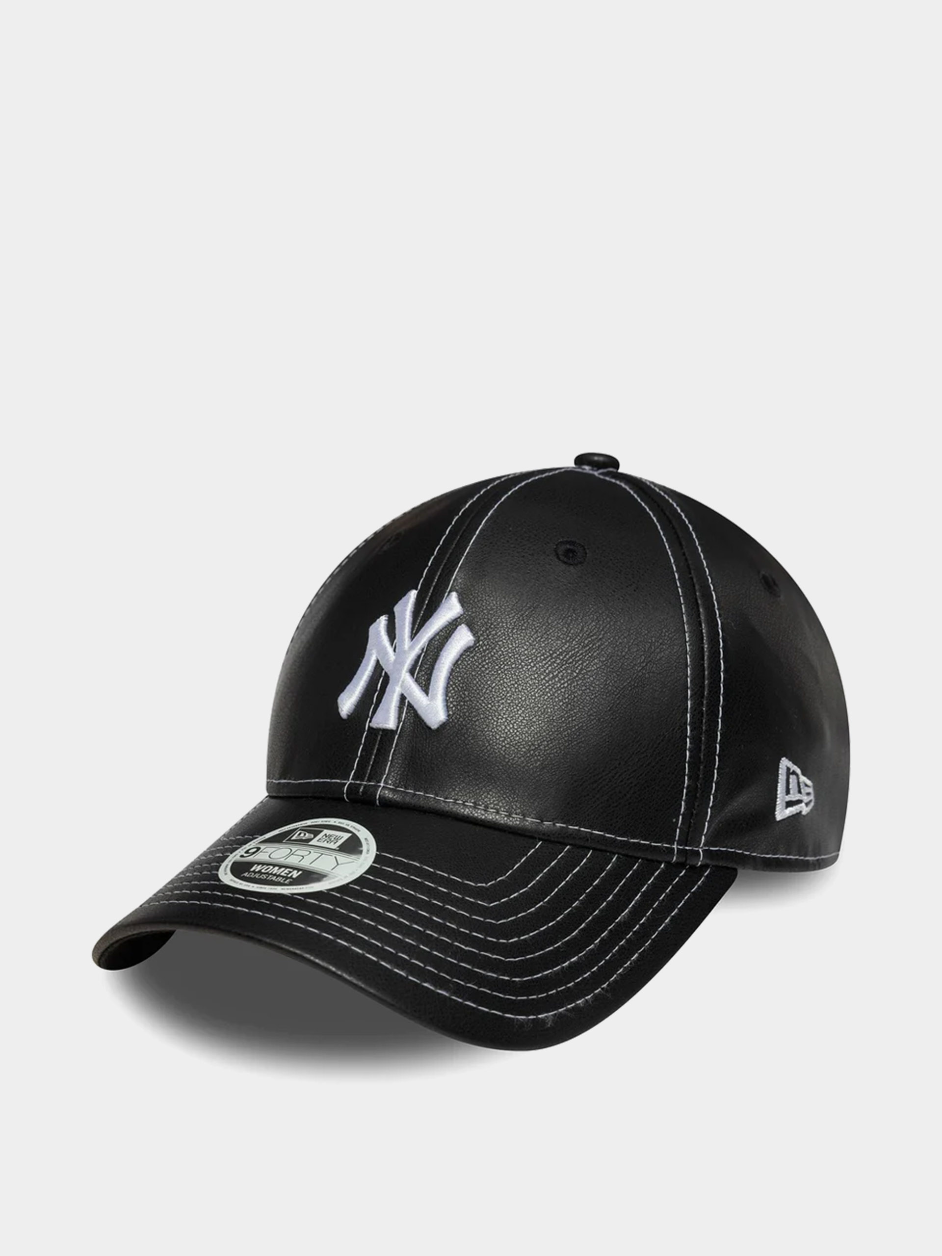 Șapcă New Era Topstitch Pu 9Forty New York Yankees Wmn (black)