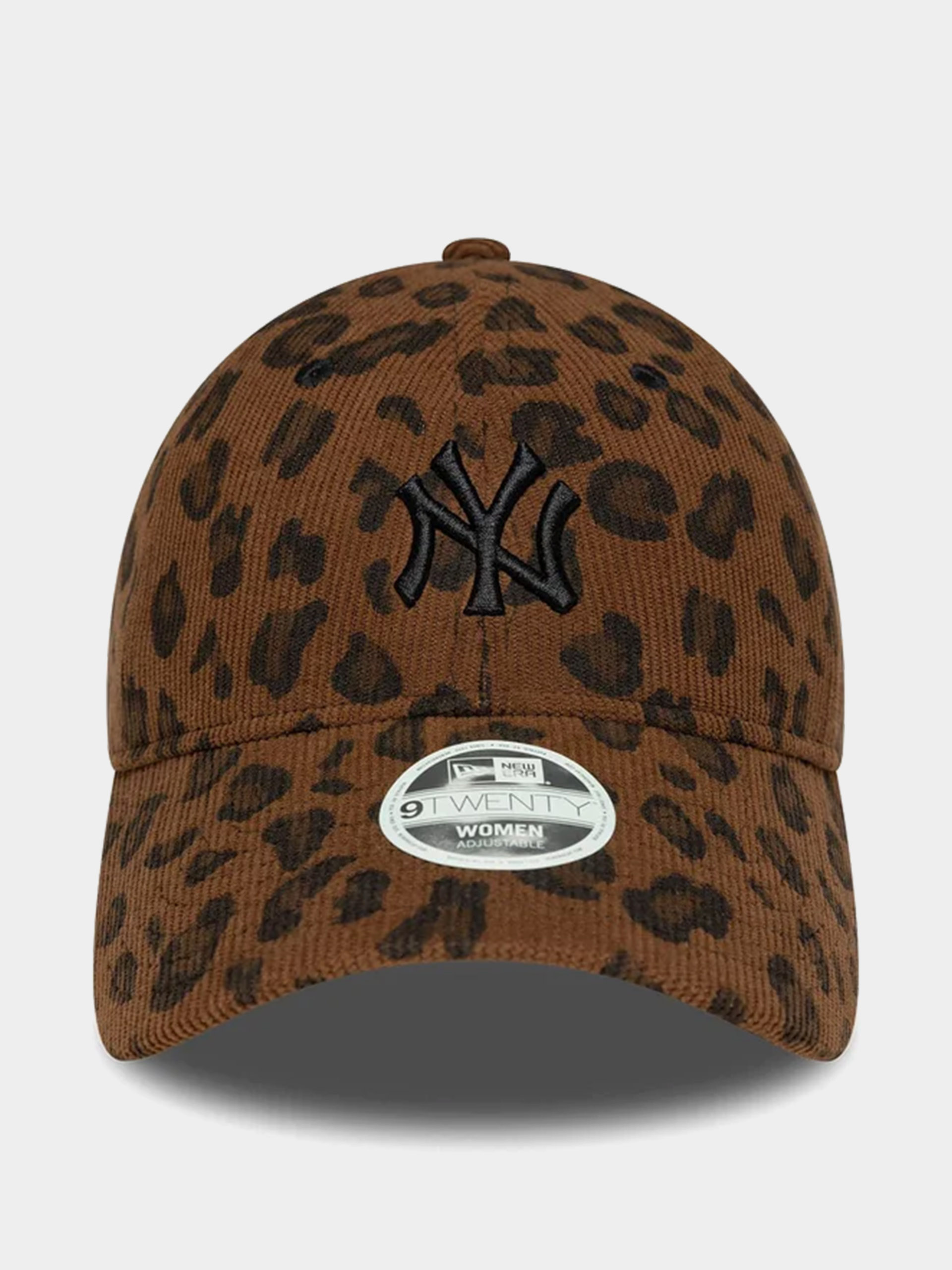 Șapcă New Era Leopard Cord 9Twenty New York Yankees Wmn (brown)