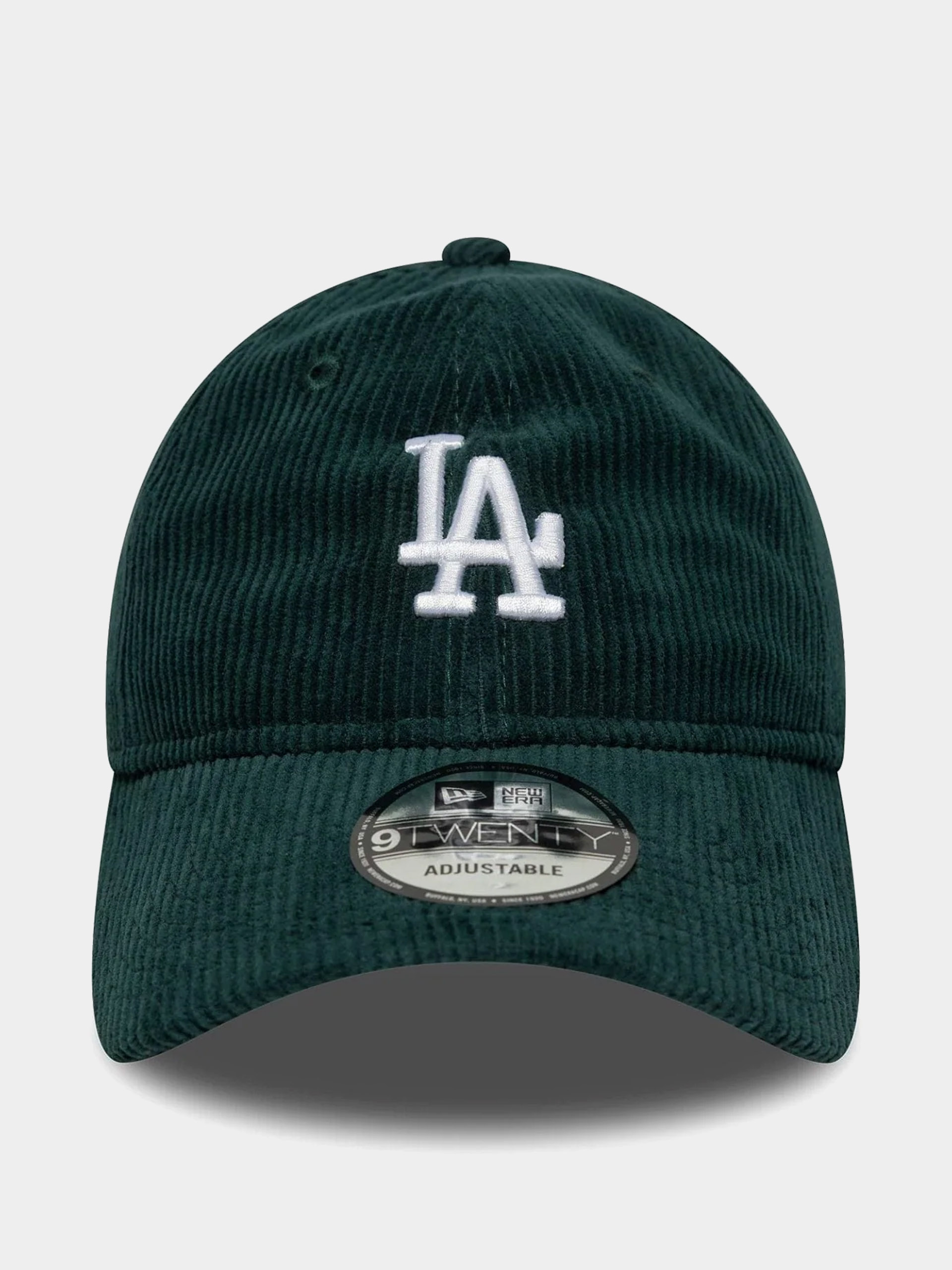 Șapcă New Era Cord 9Twenty Los Angeles Dodgers (dark green)