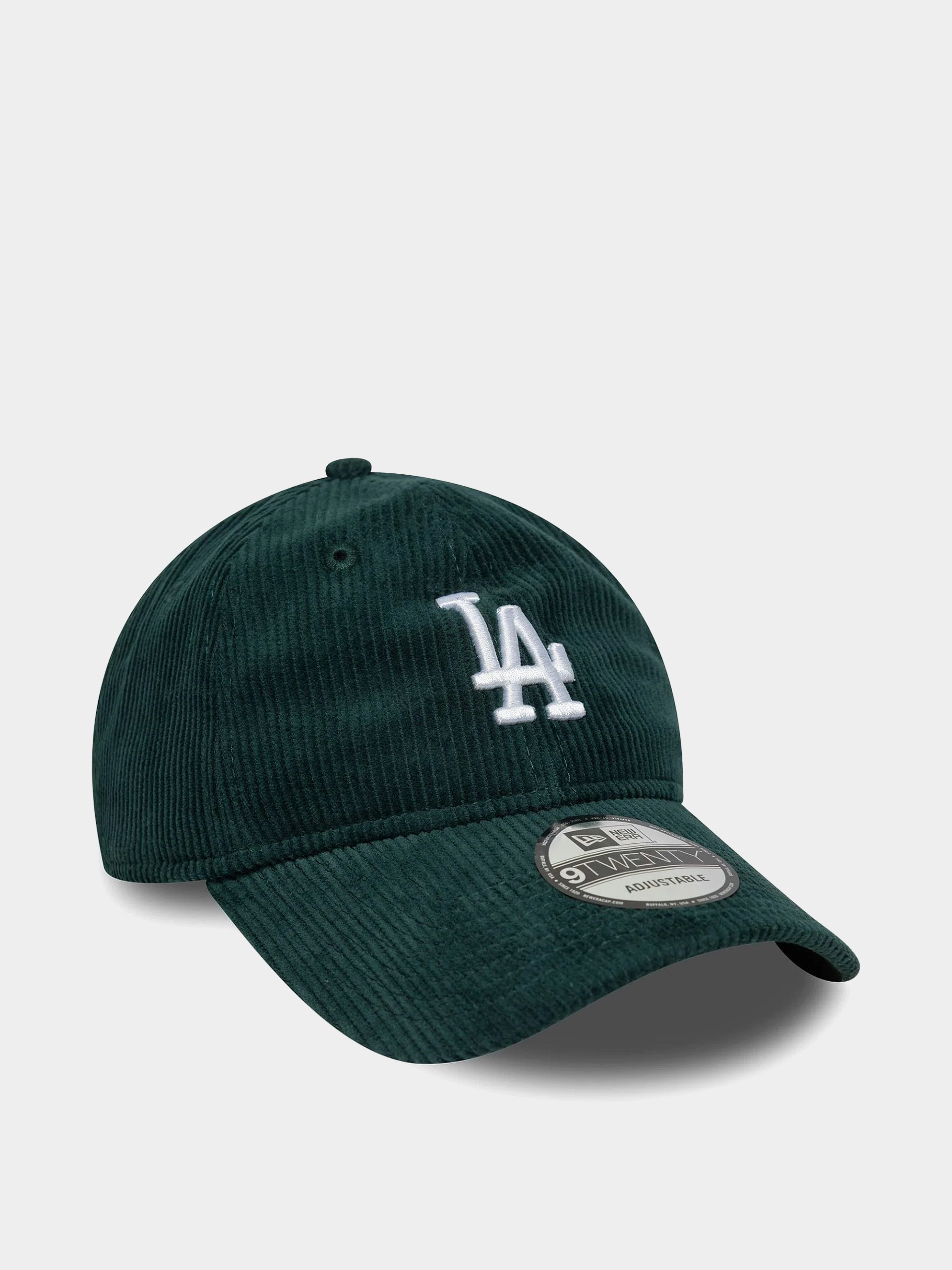 Șapcă New Era Cord 9Twenty Los Angeles Dodgers (dark green)