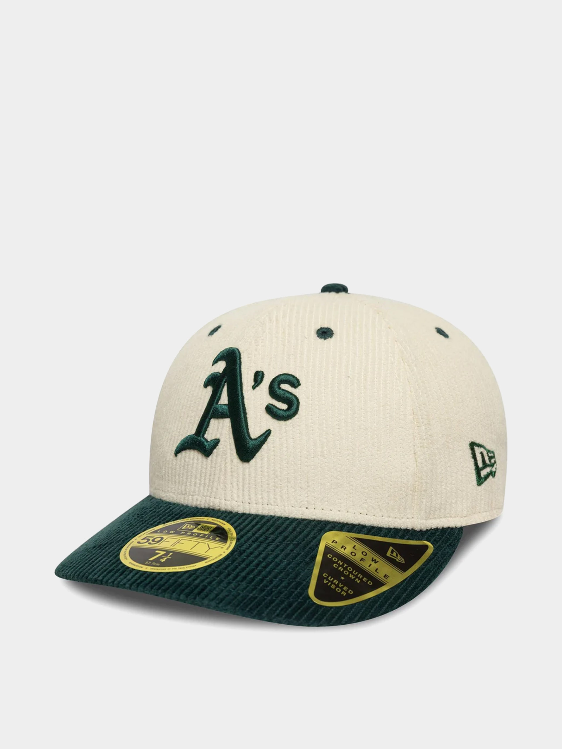 Șapcă New Era Mlb Cord 59Fifty Lp Oakland Athletics (light crea/dark green)