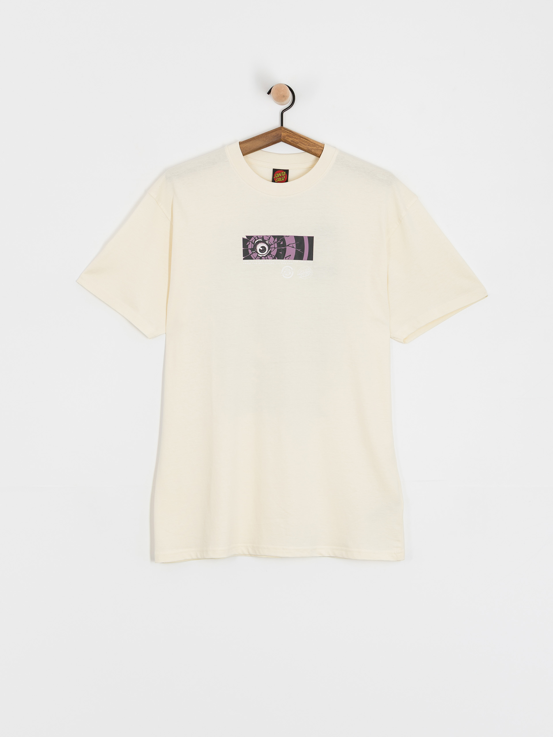 Tricou Santa Cruz Roskopp Dissect Strip (unbleached cotton)