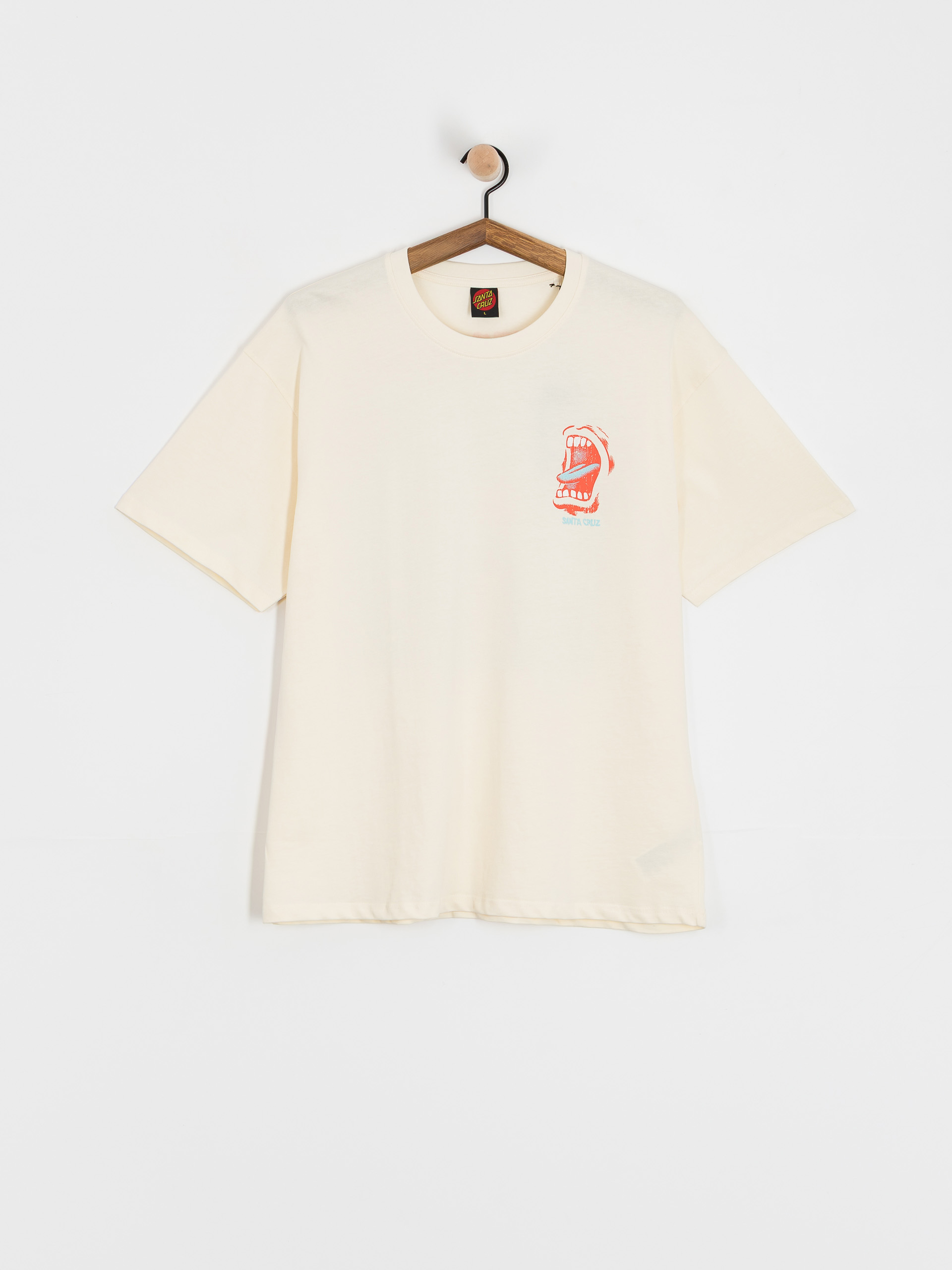 Tricou Santa Cruz VTG Screaming Connect (unbleached cotton)