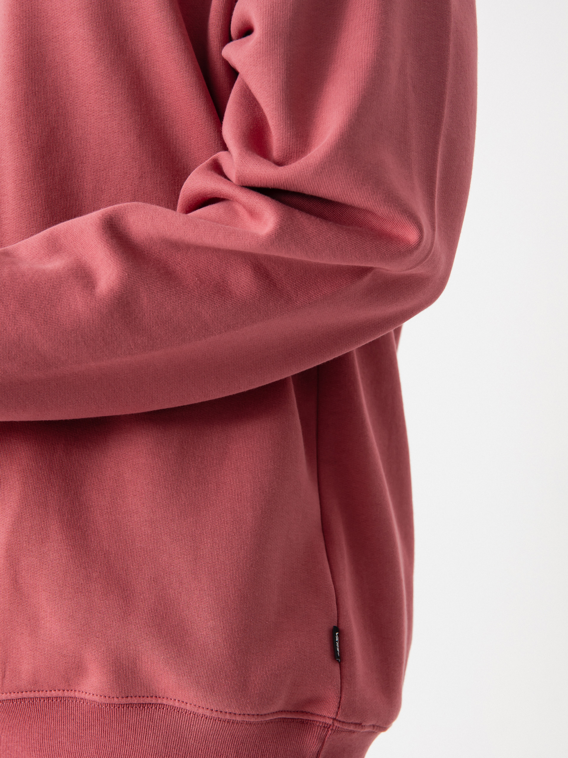 Hanorac Vans Left Chest II Loose Crew (mauvewood)