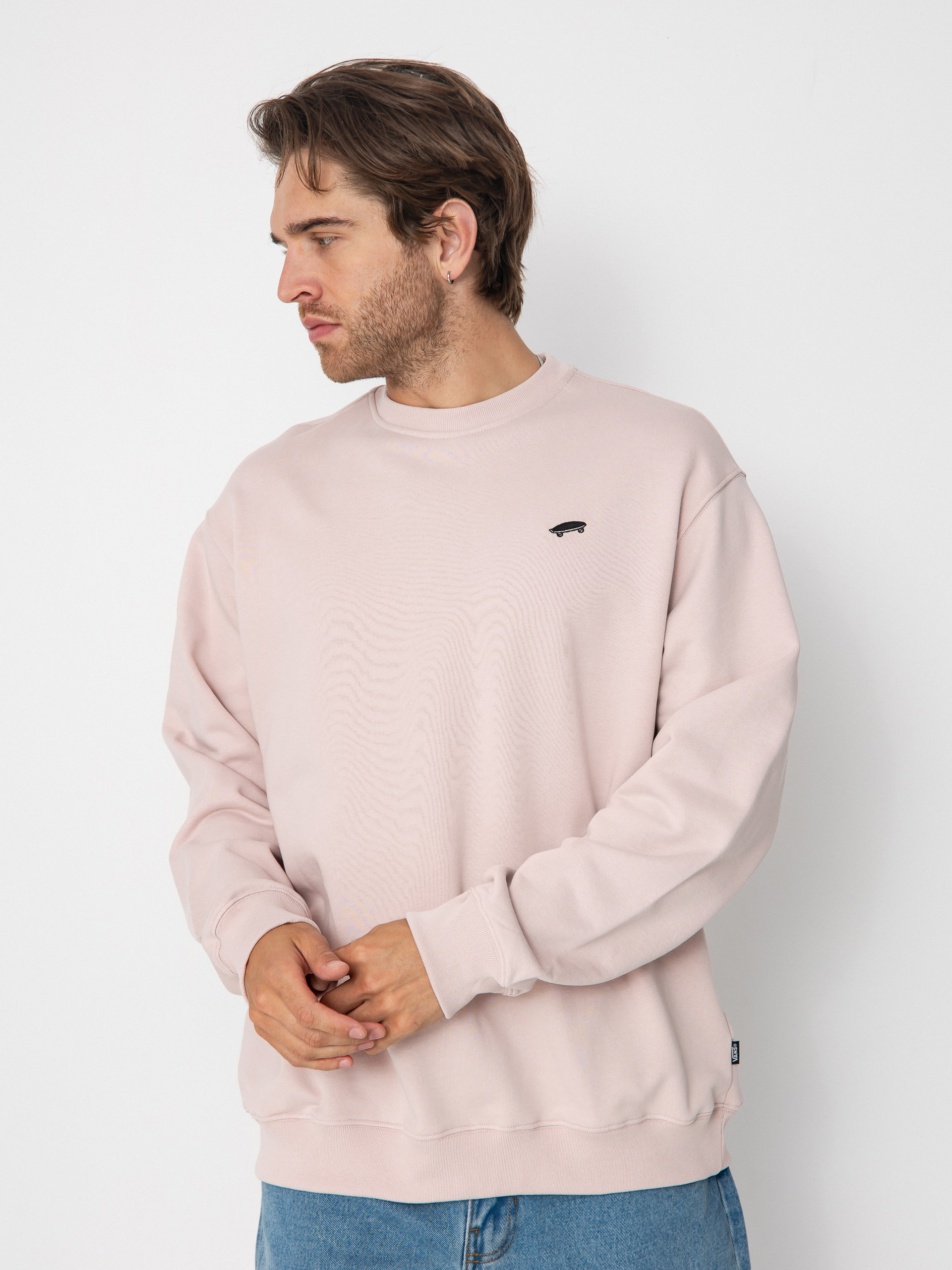 Hanorac Vans Salton Loose Ft Crew (mountain essentials sepia rose)