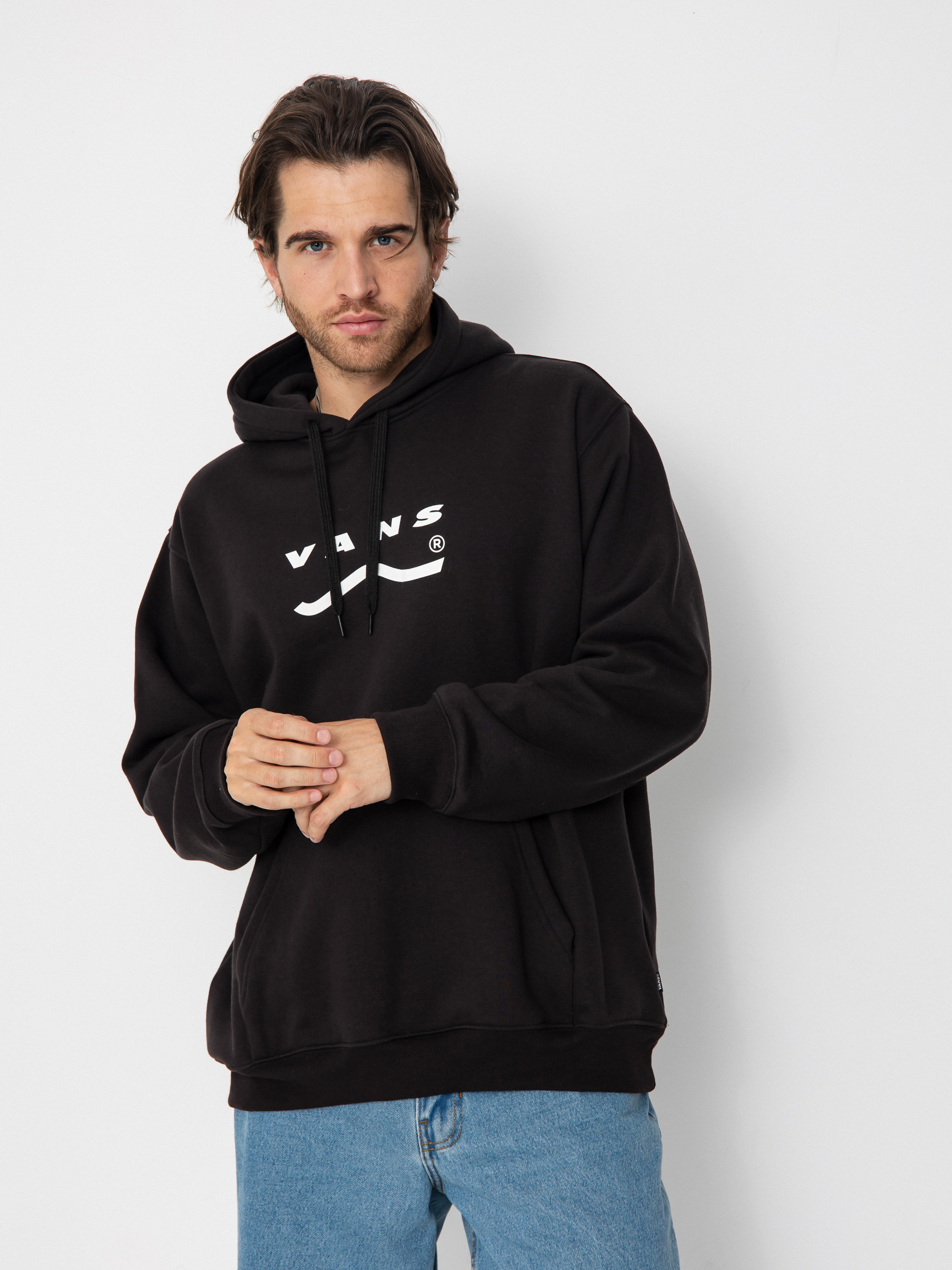 Hanorac cu glugă Vans Deteremined HD (black)