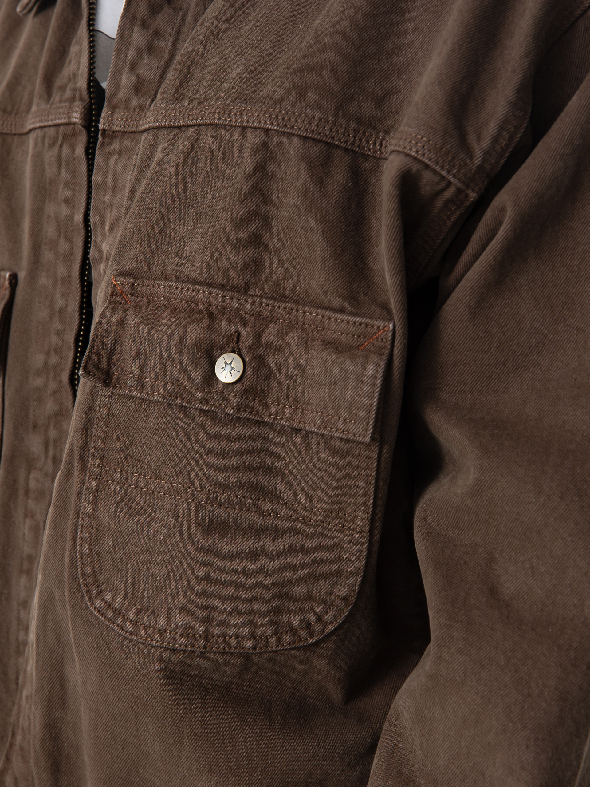 Geacă Vans Skate Garage Denim (coal brown)