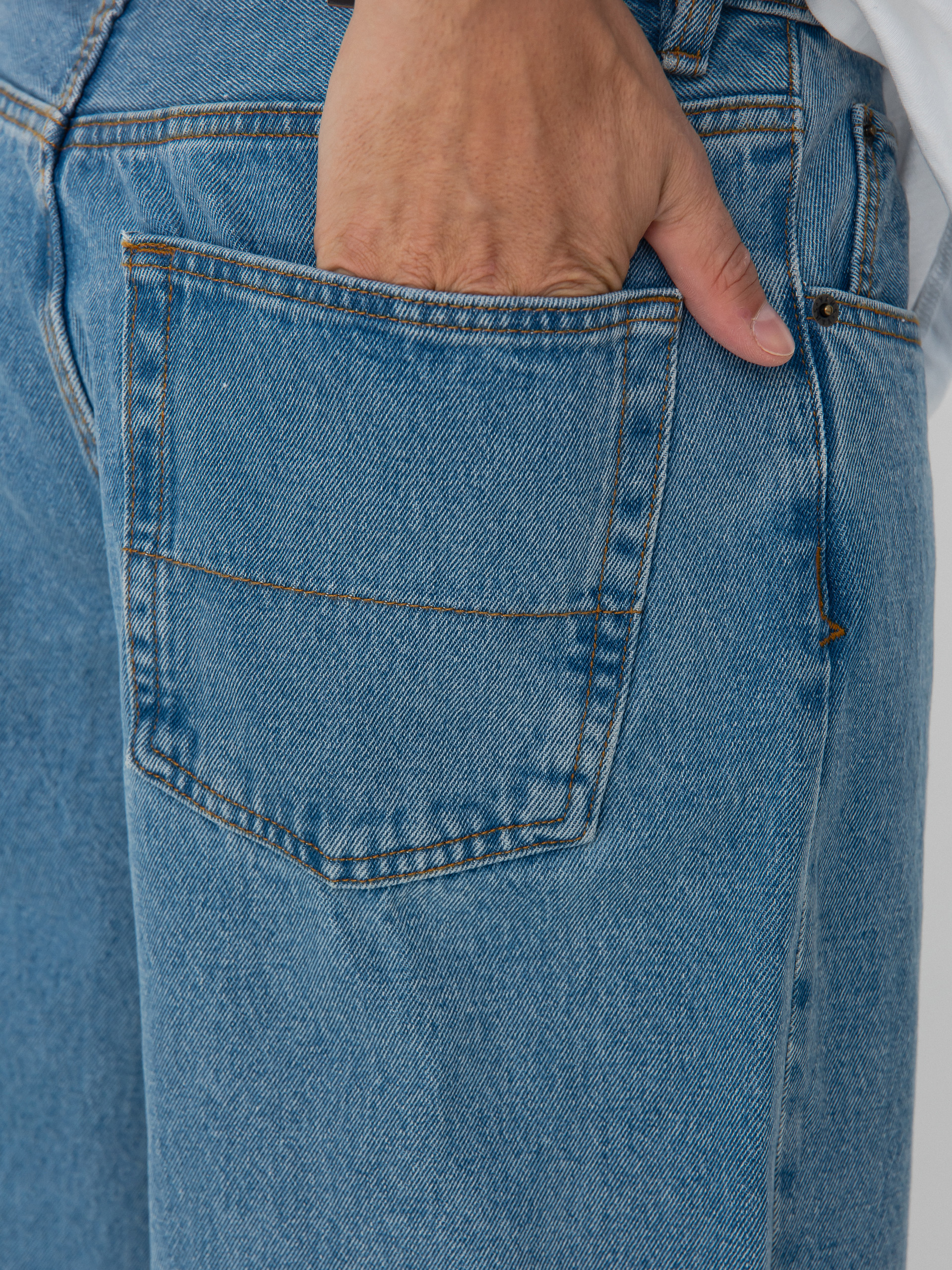 Pantaloni Vans Check 5 Baggy Denim (stonewash/blue)