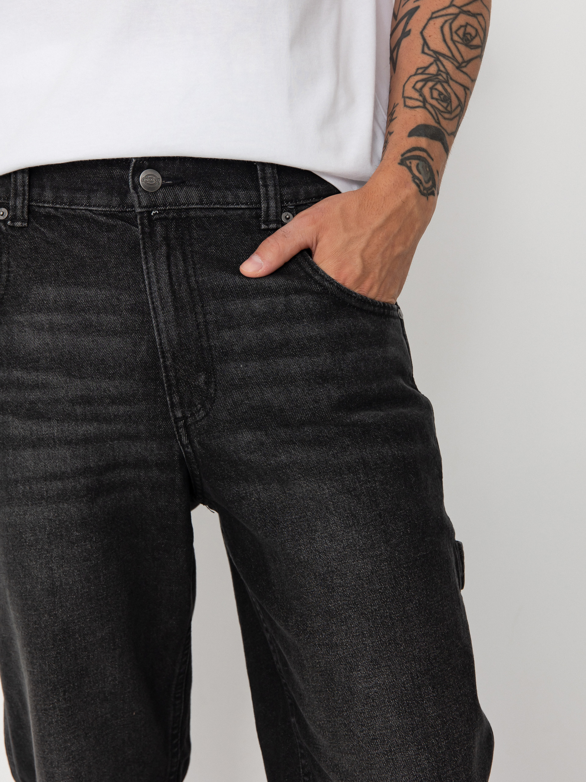 Pantaloni Dickies Garyville (black wash faded)
