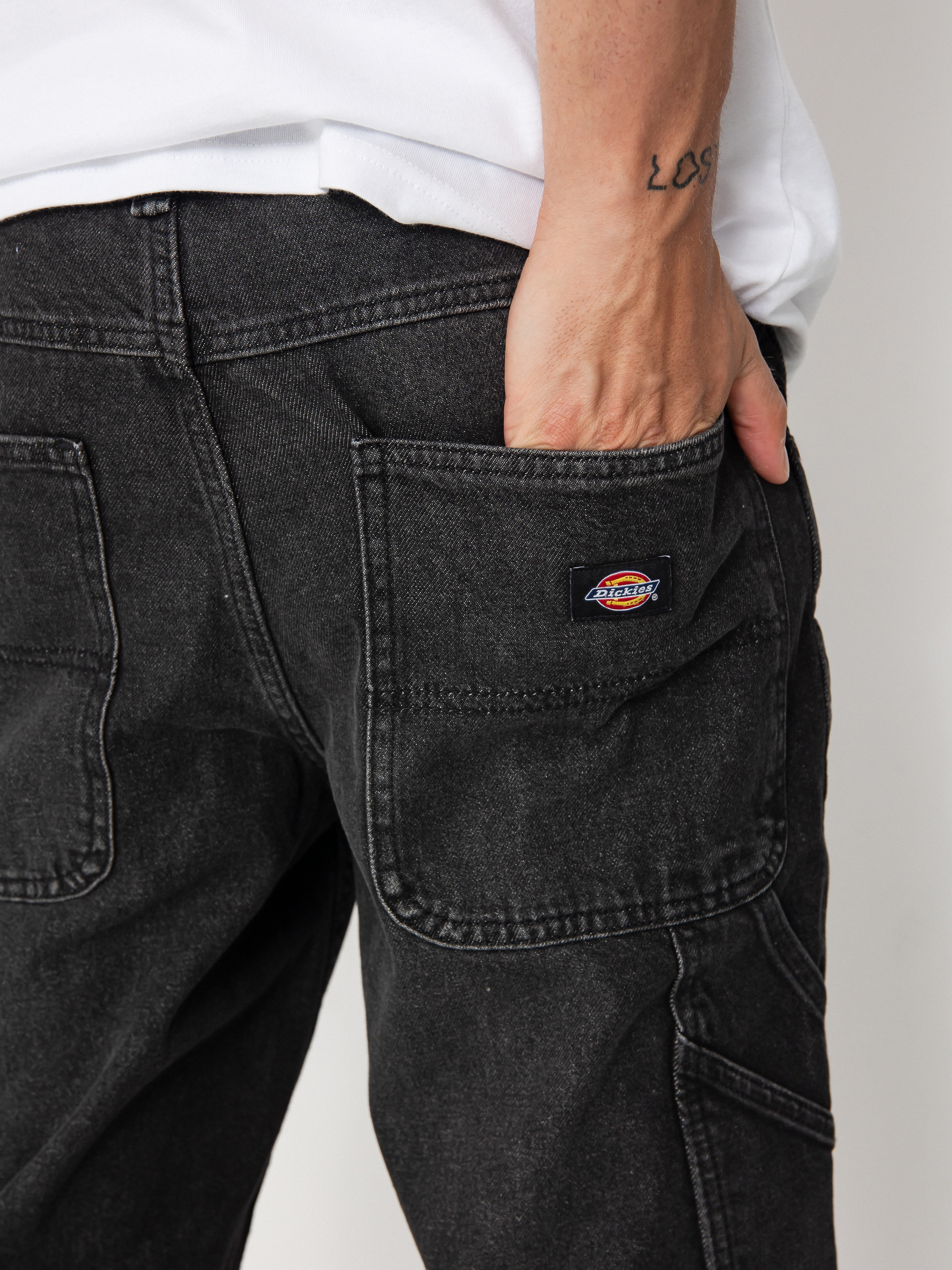 Pantaloni Dickies Garyville (black wash faded)