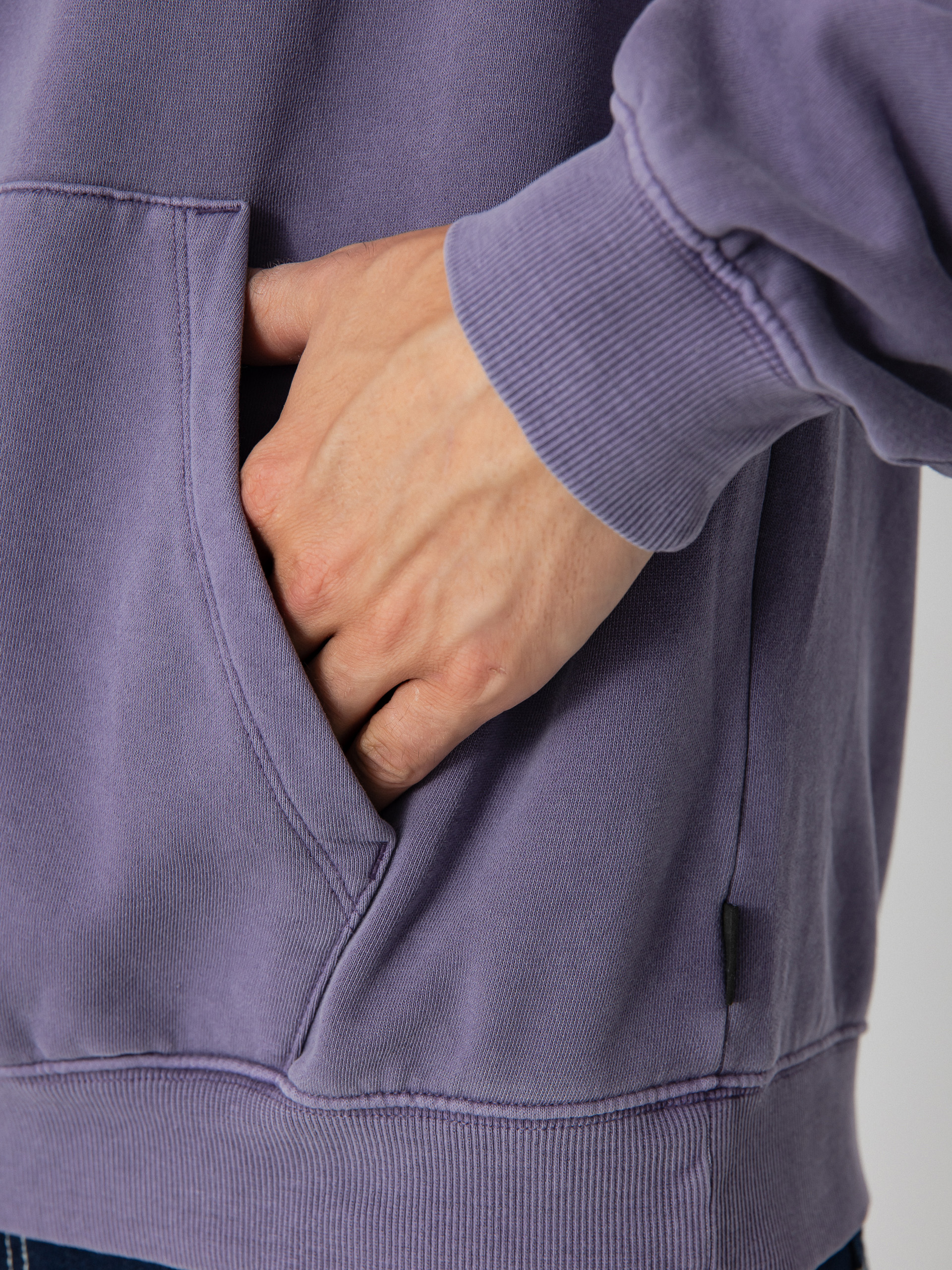 Hanorac cu glugă Volcom Single Stone Pw HD (purple ash)