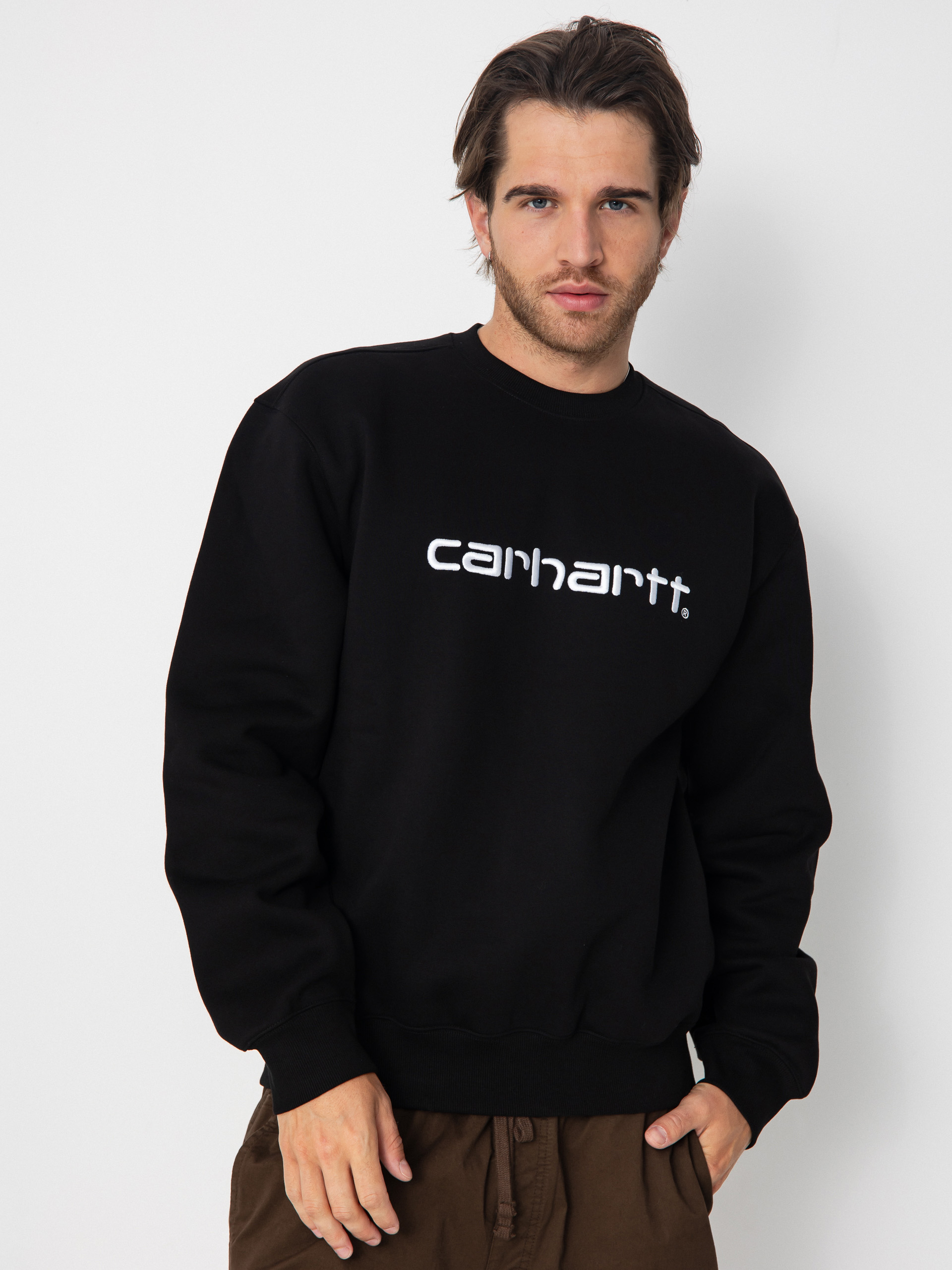 Hanorac Carhartt WIP Carhartt (black/white)