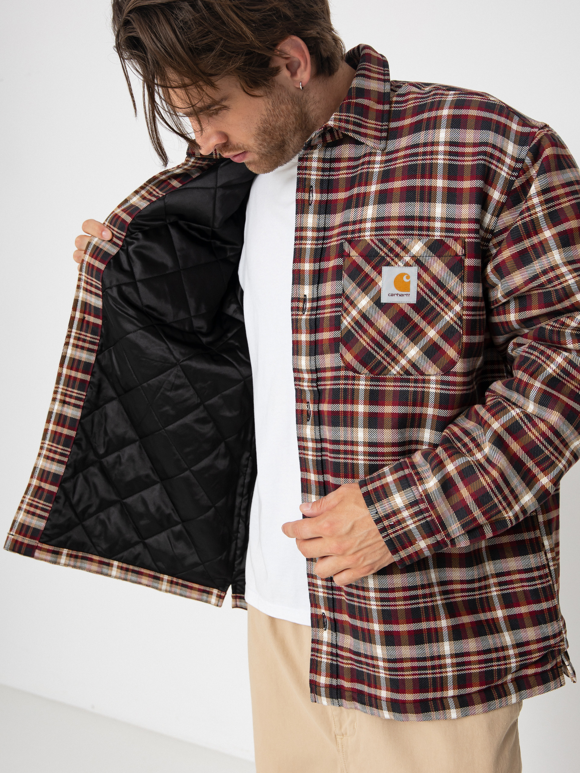 Geacă Carhartt WIP Cronyn (cronyn check/black)