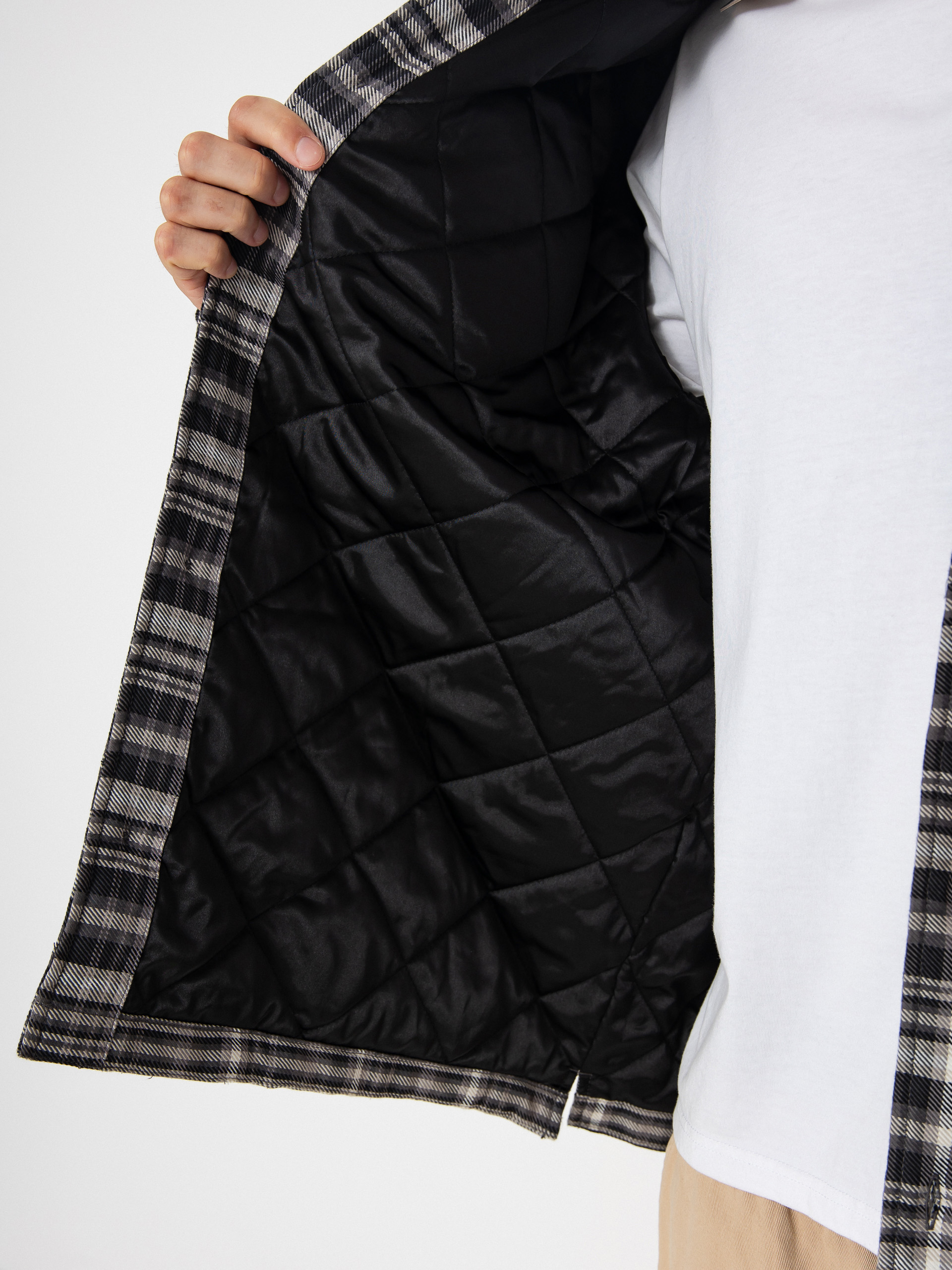 Geacă Carhartt WIP Cronyn (cronyn check/porphyry)