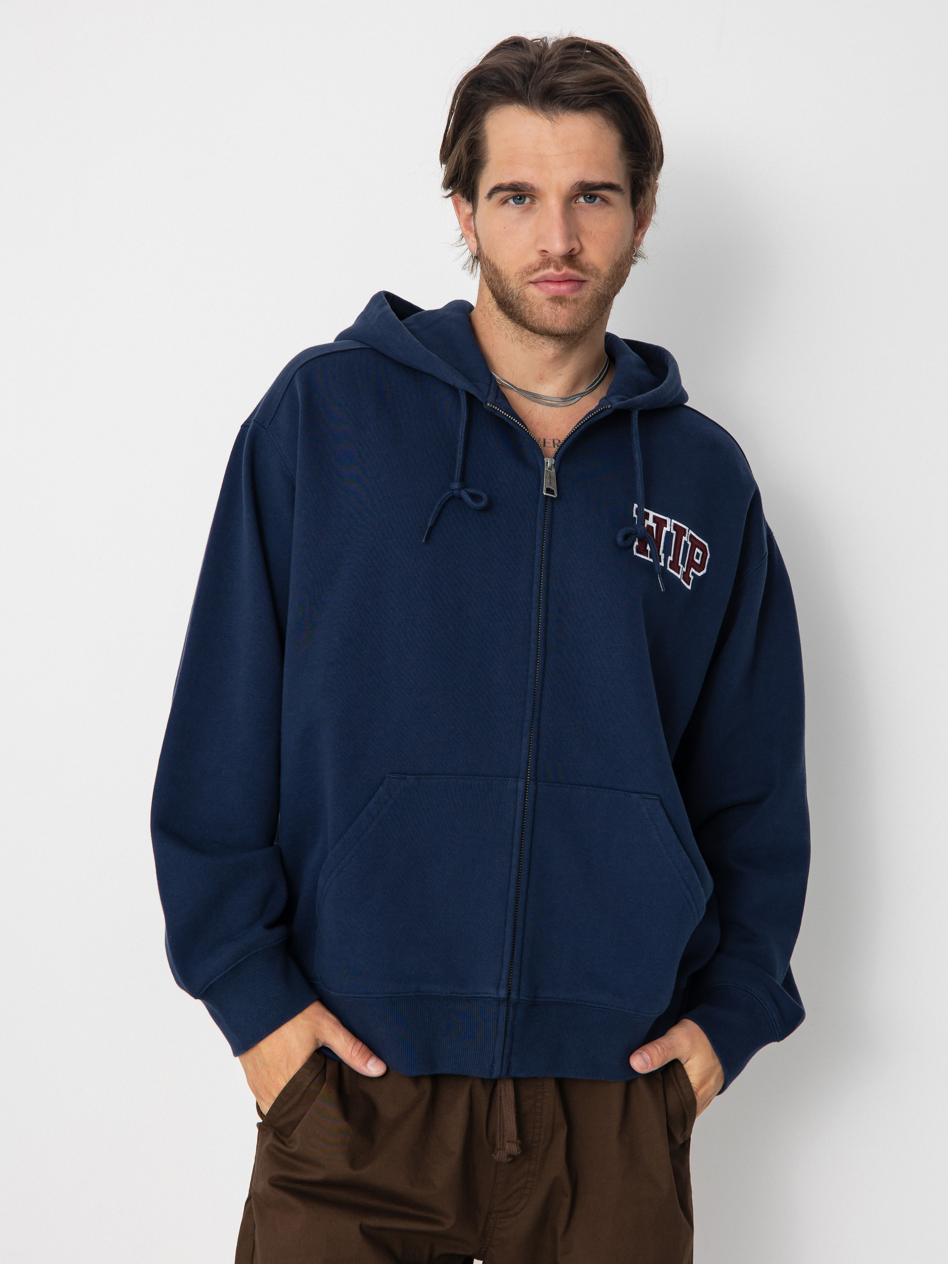 Hanorac cu glugu0103 Carhartt WIP Mini Wip ZHD (jupiter/stone washed)