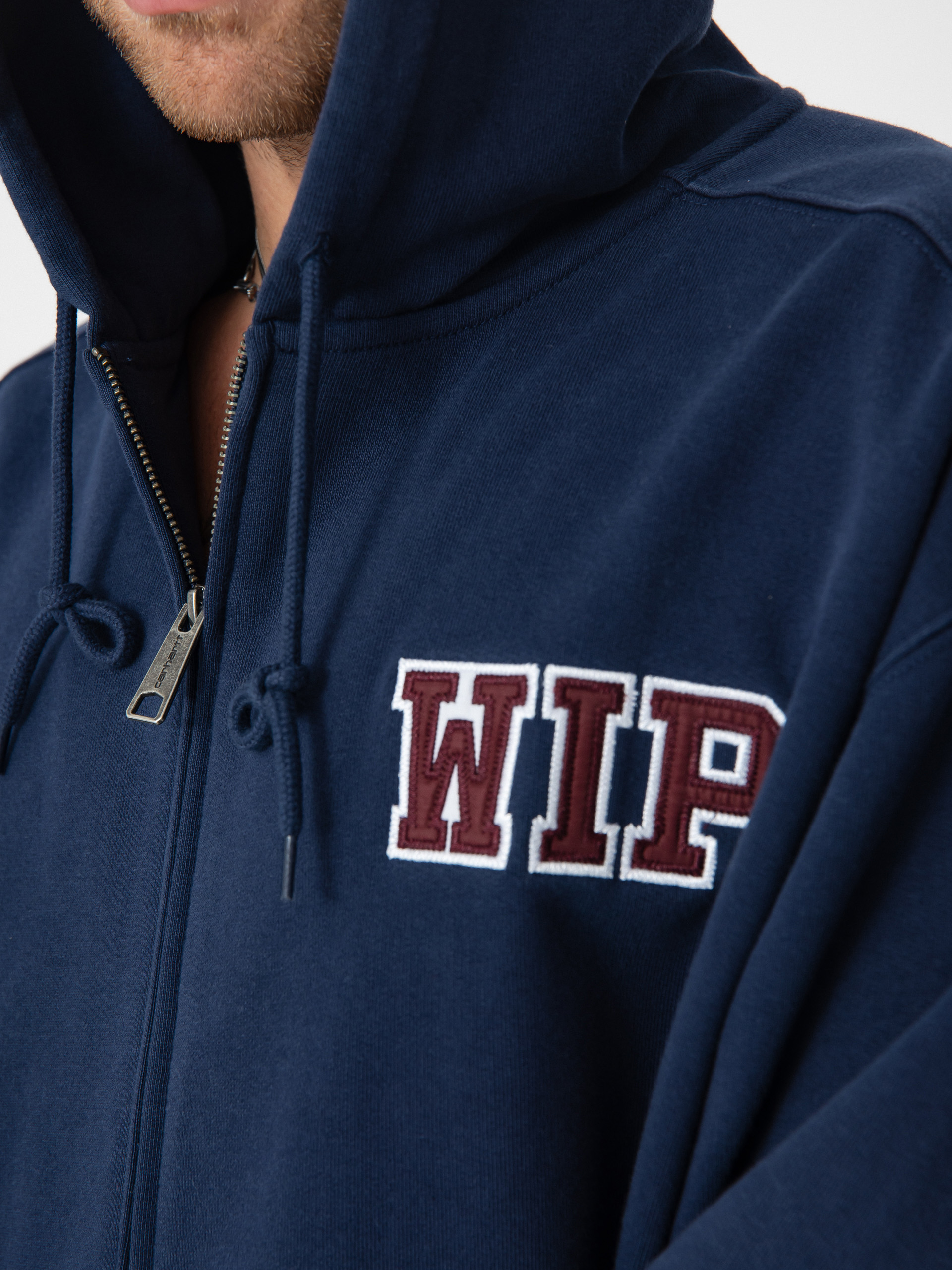 Hanorac cu glugă Carhartt WIP Mini Wip ZHD (jupiter/stone washed)