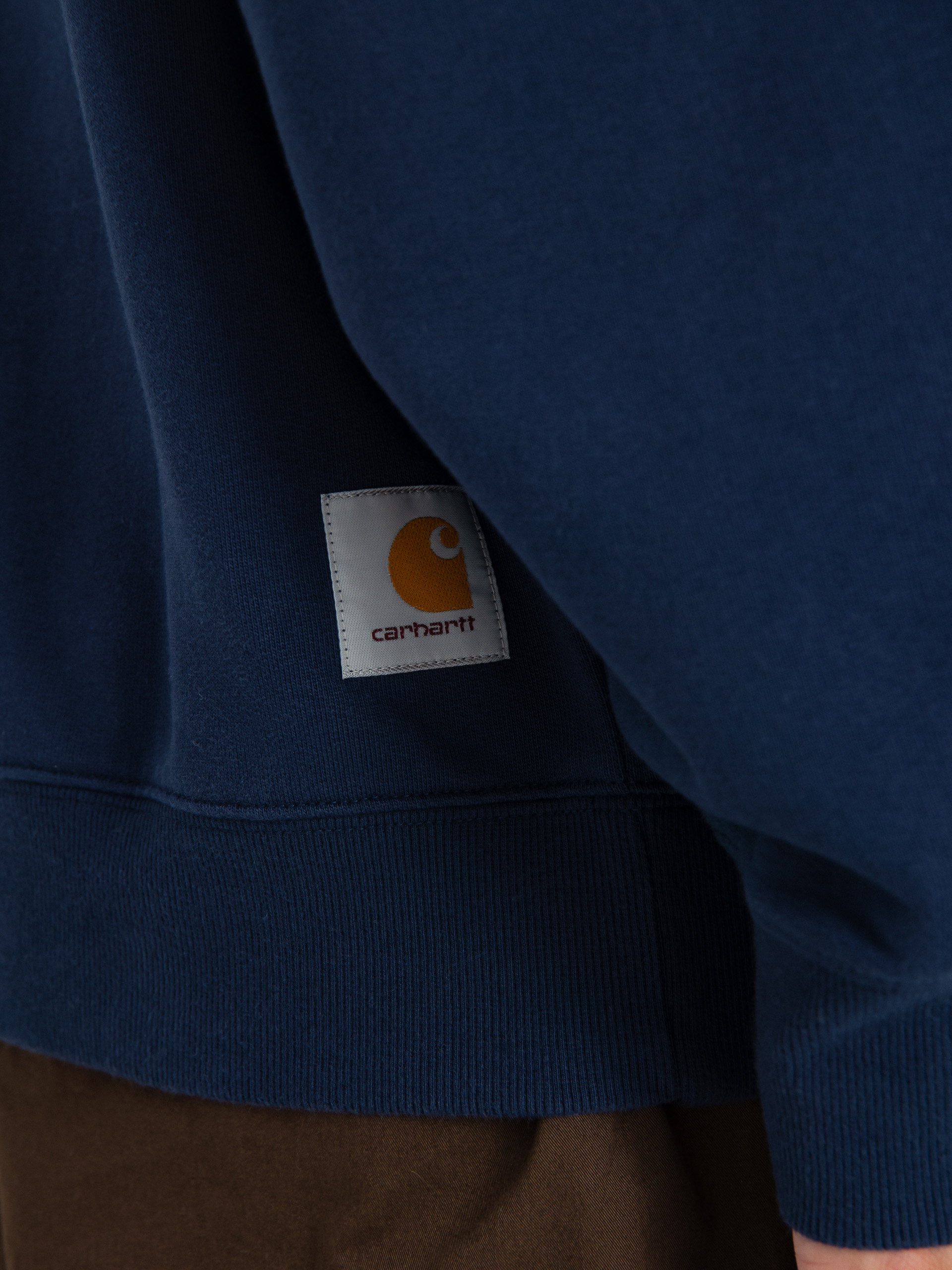 Hanorac cu glugă Carhartt WIP Mini Wip ZHD (jupiter/stone washed)