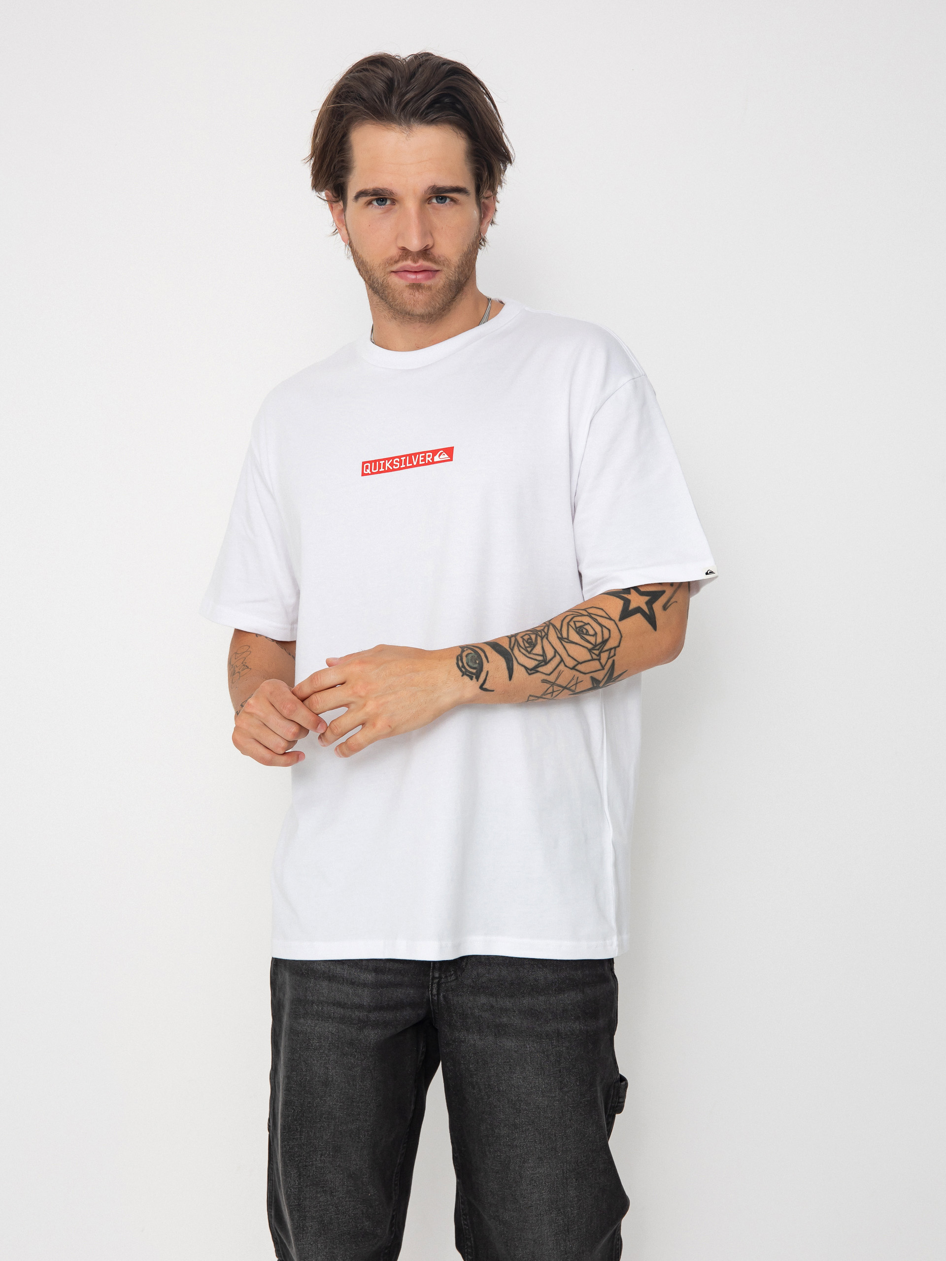 Tricou Quiksilver Dna Clicker (white)