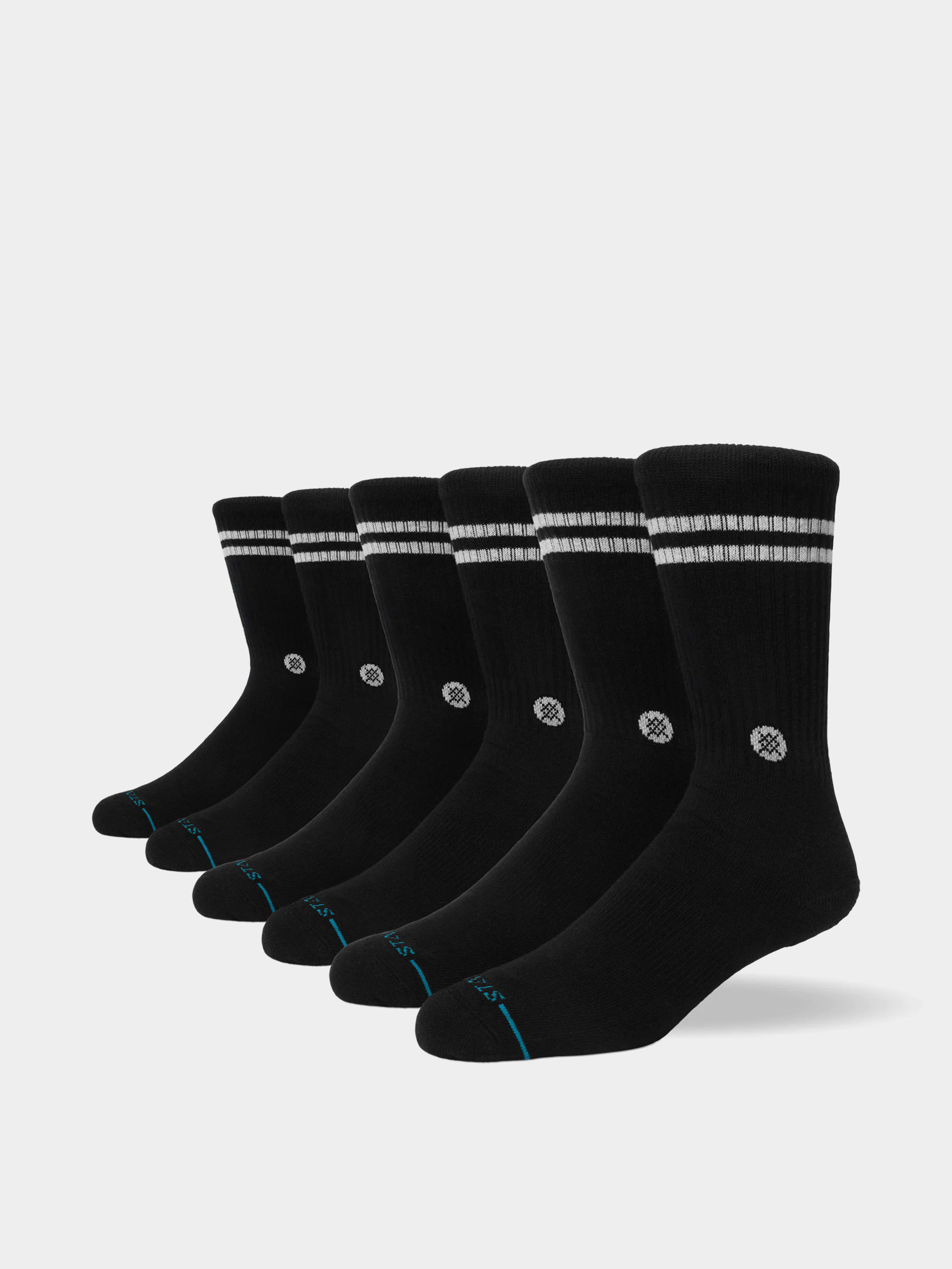 u0218osete Stance Core 6 Pack Crew (black)