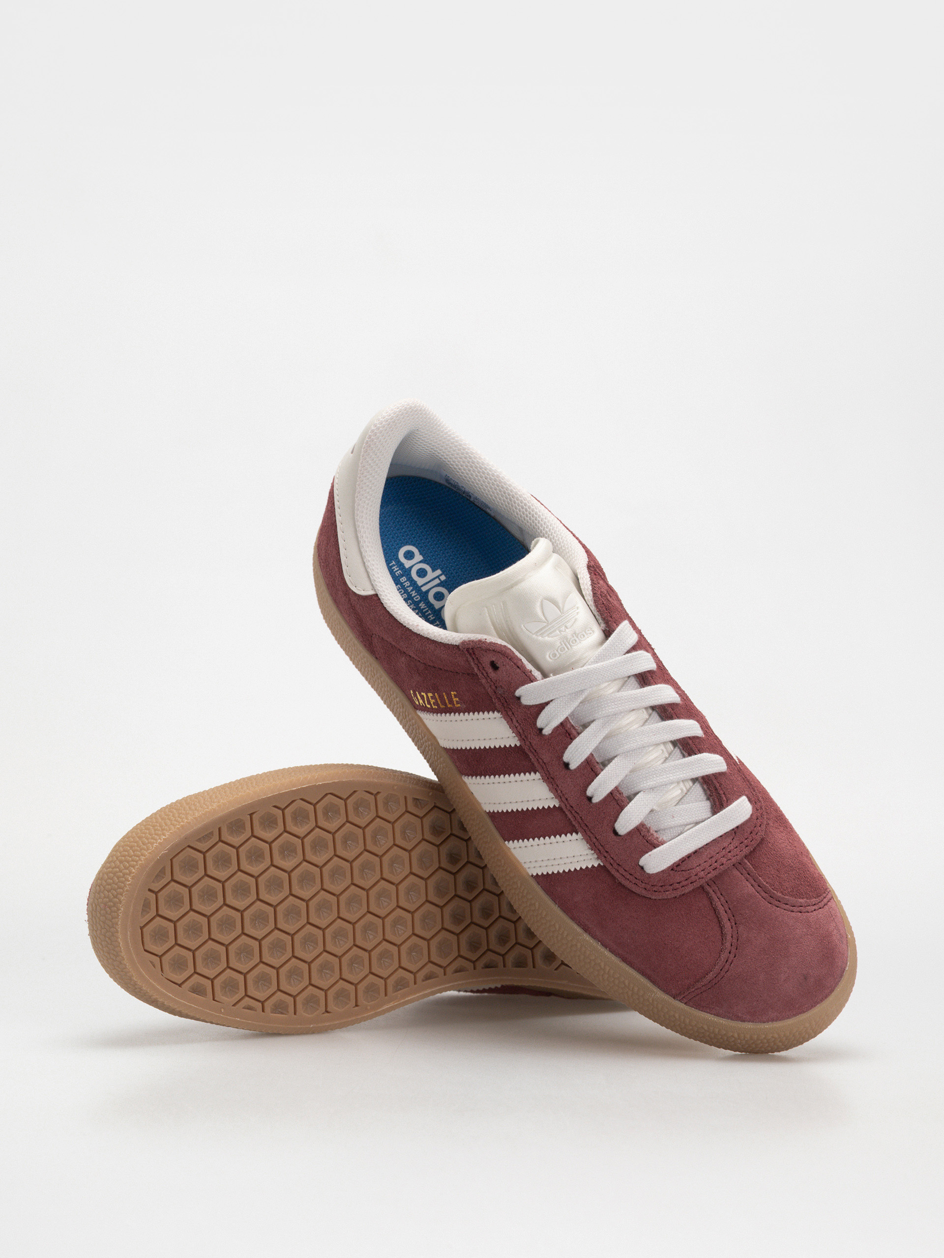 Pantofi adidas Gazelle Adv (shared/crywht/goldmt)