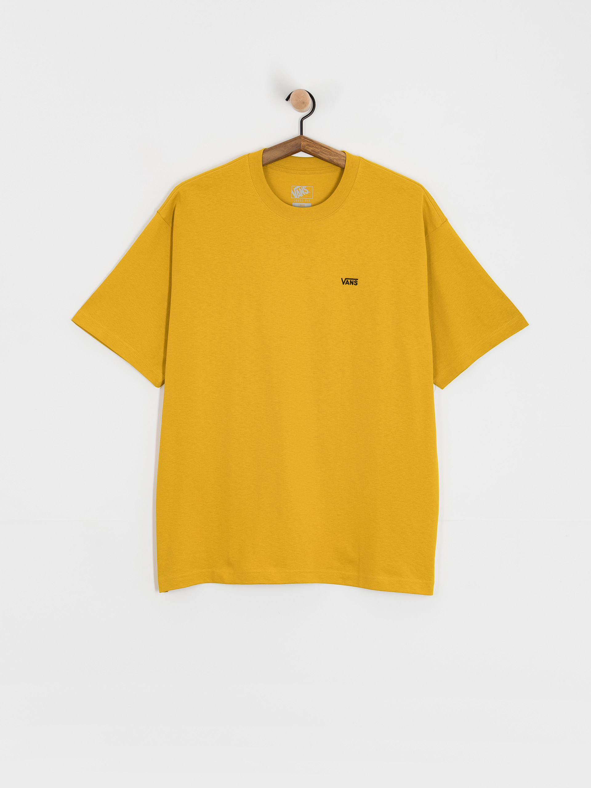 Tricou Vans Left Chest II Loose (heritage mustard)