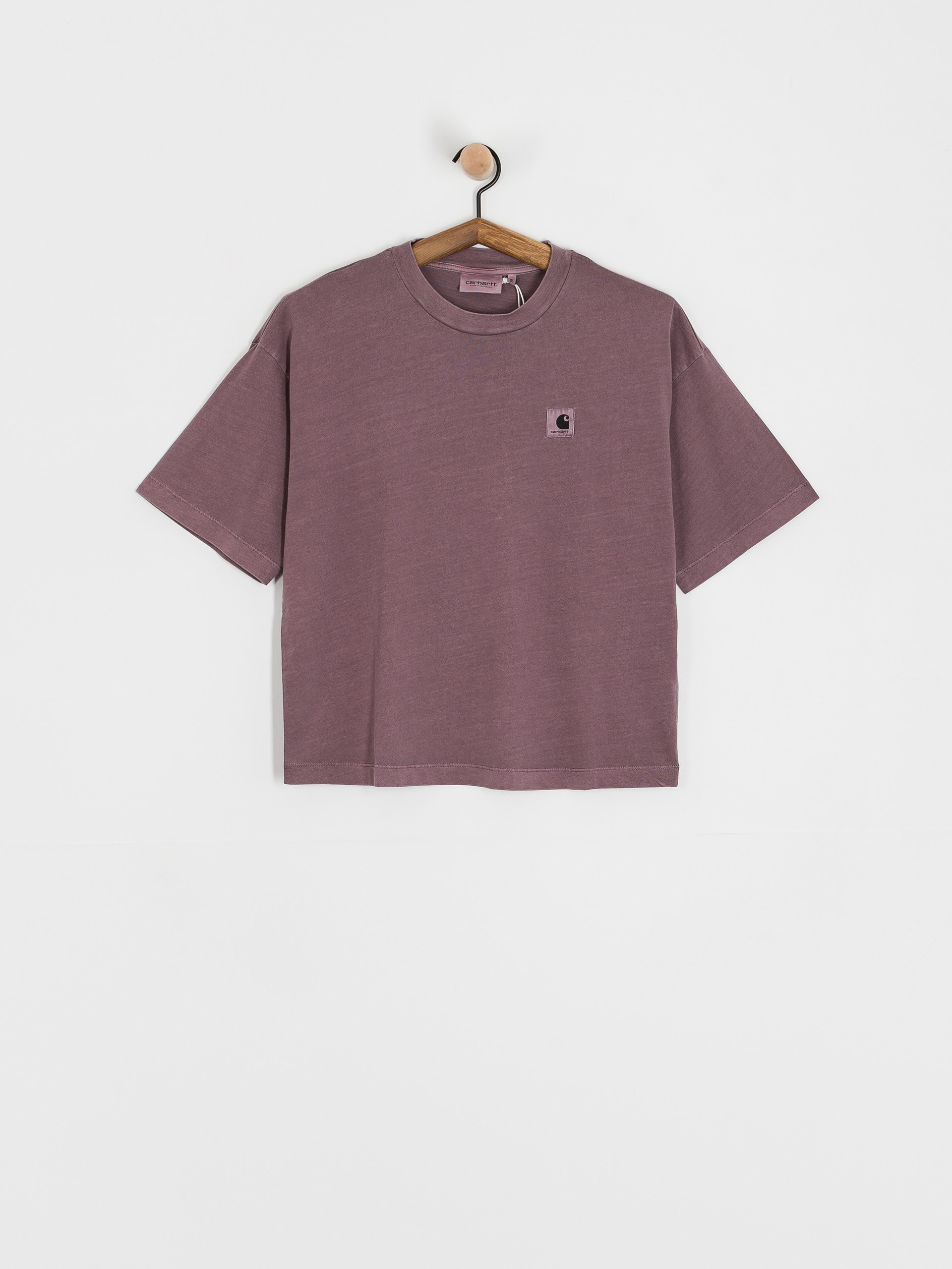 Tricou Carhartt WIP Nelson Wmn (phlox/garment dyed)