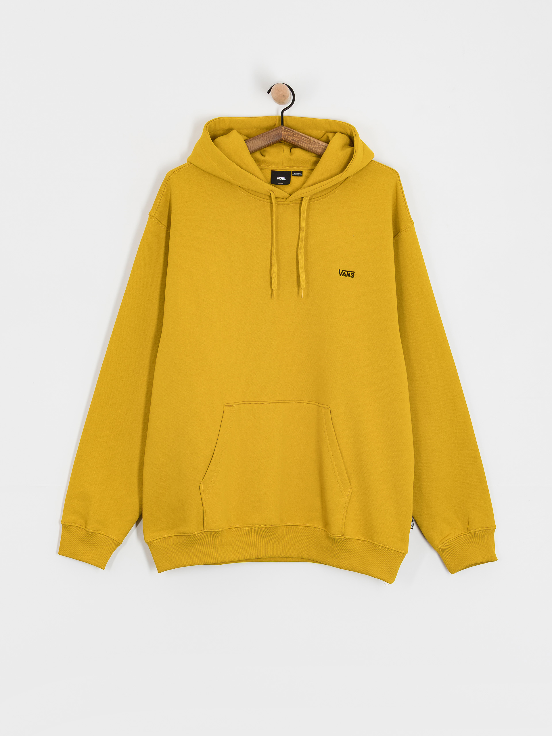 Hanorac cu glugă Vans Left Chest II Loose HD (heritage mustard)