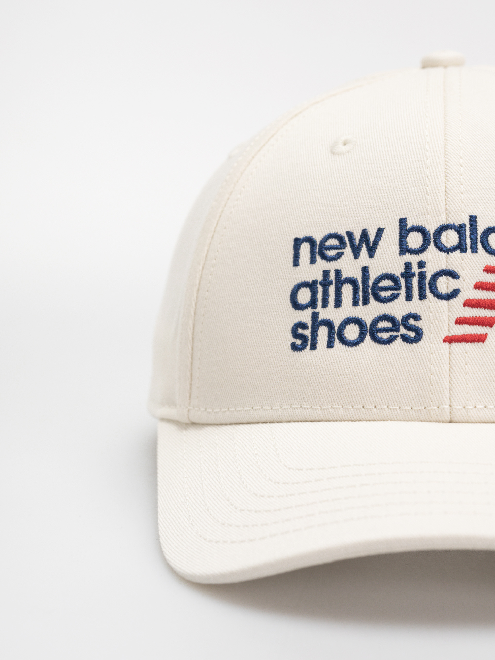 Șapcă New Balance 6 Panel Athletics Structured (white)